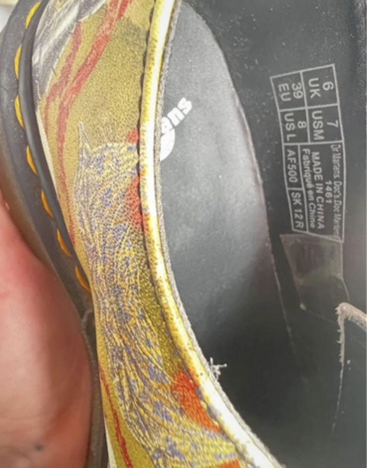 Dr. Martens Dr martens 1461 George and dragon Size US 6 / EU 39 - 7 Thumbnail