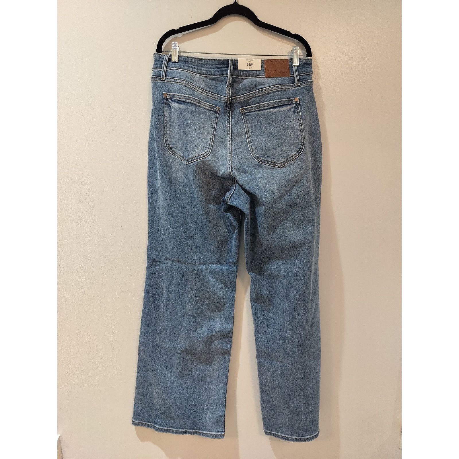 Judy Blue Judy Blue Women's High Waist Wide Leg Jeans - Size 14W Size 34" / US 12 / IT 48 - 2 Thumbnail