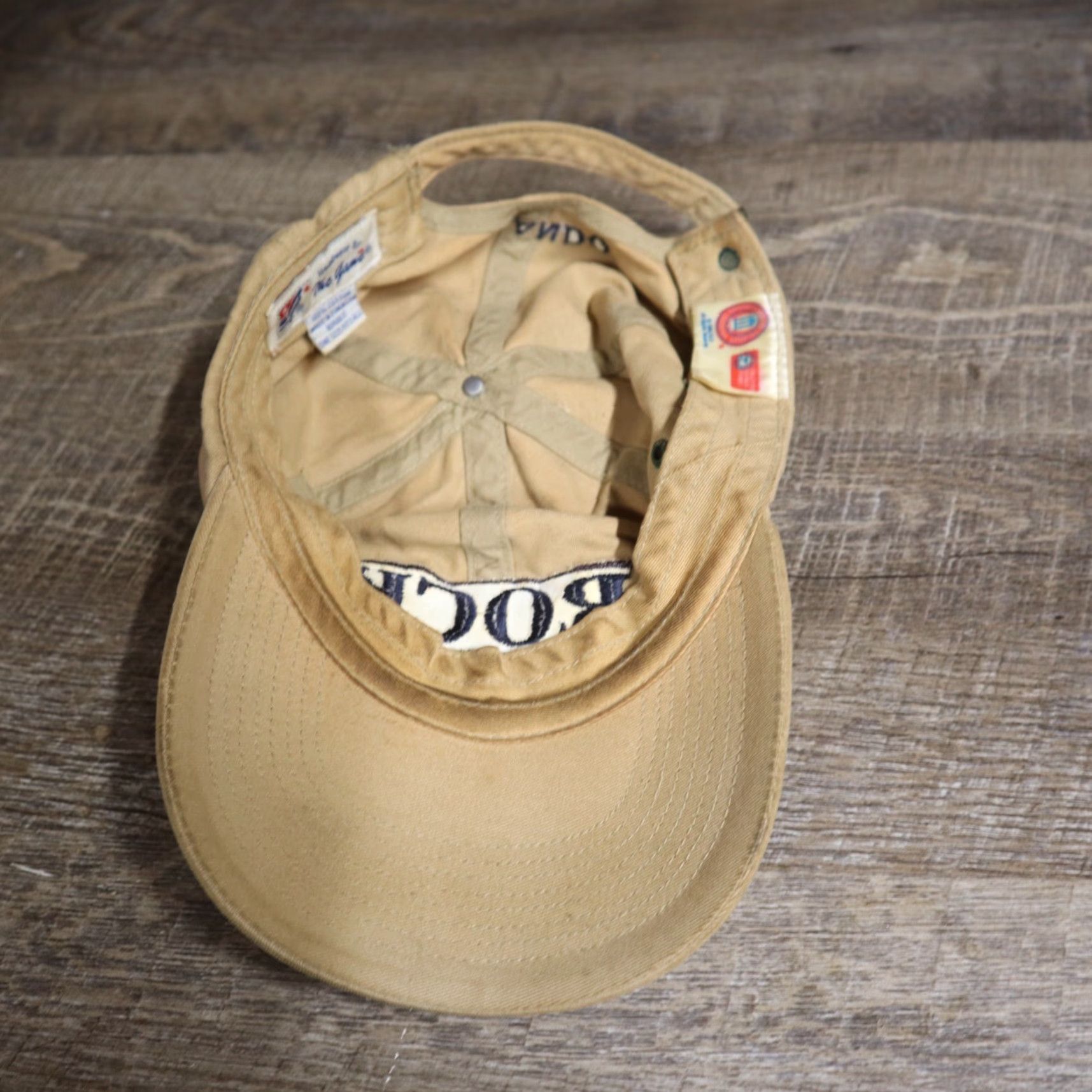 Hard Rock Cafe VINTAGE Hard Rock Cafe Baseball Cap Snapback Adult Brown Wool Acrylic Hat Mens Size ONE SIZE - 6 Thumbnail