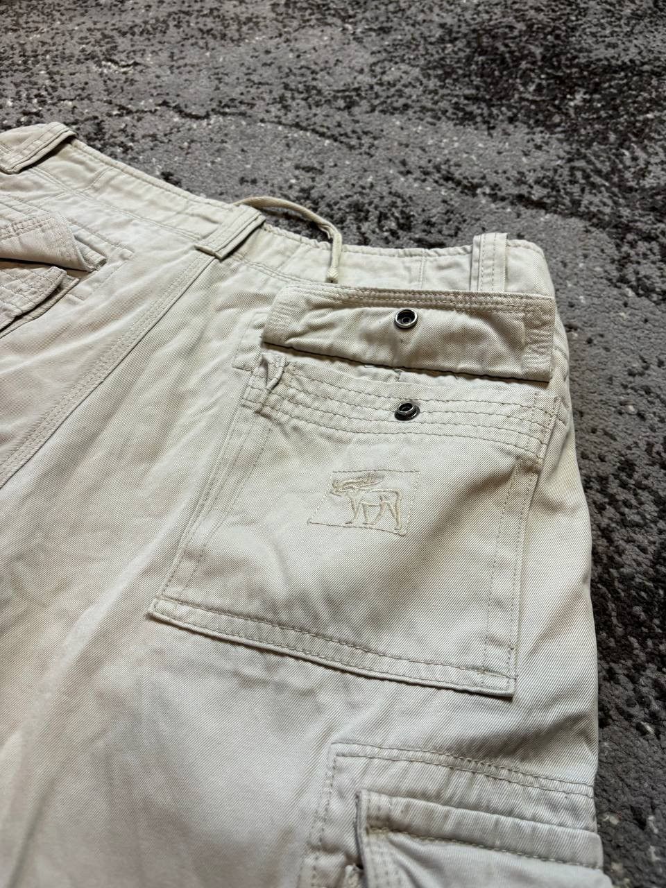 Abercrombie & Fitch × Vintage Vintage Y2K Abercrombie & Fitch Cargo shorts Size US 36 / EU 52 - 5 Thumbnail
