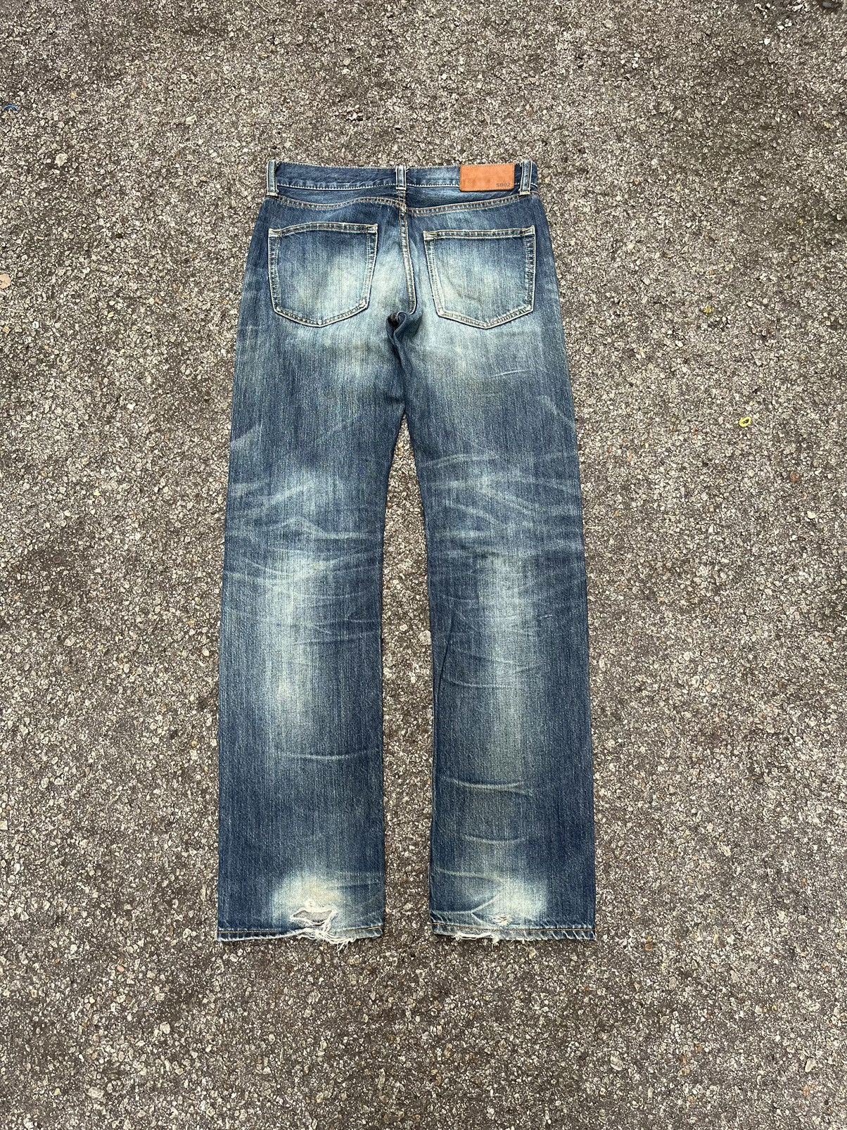 Jun Takahashi Mud Wash Rusty Denim S002 Distressed Jeans Undercover Size US 31 - 12 Thumbnail