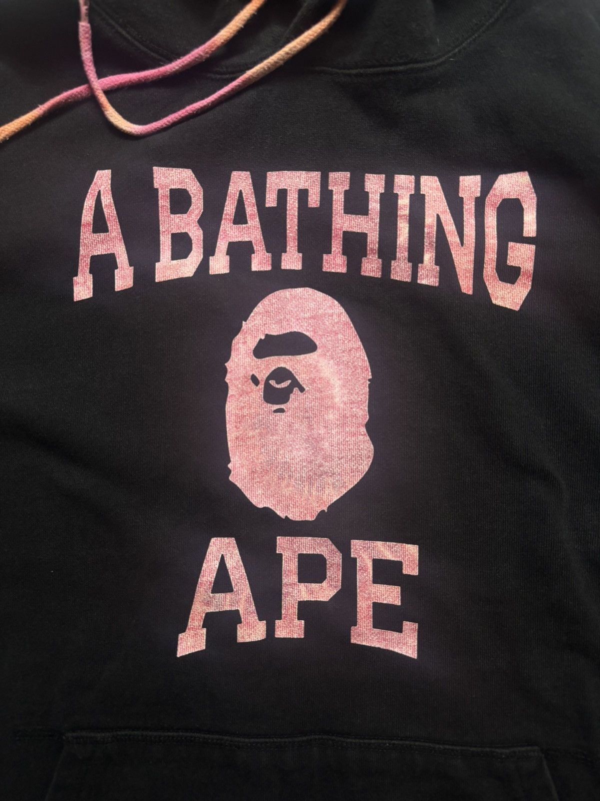 Bape Bape college logo pullover hoodie Size US L / EU 52-54 / 3 - 2 Thumbnail