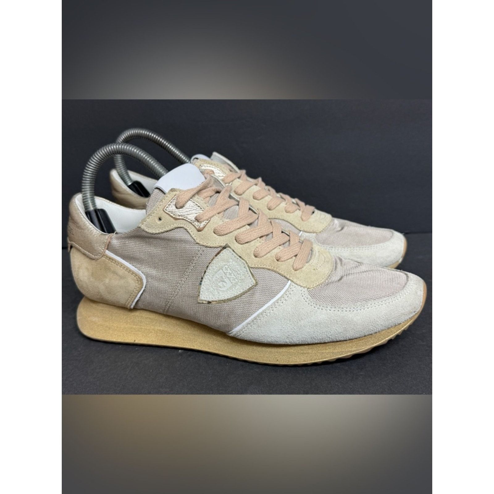 Philippe Model Philippe Model Paris Women’s Trpx Sneakers Suede & Leather Size US 8 / IT 38 - 4 Thumbnail