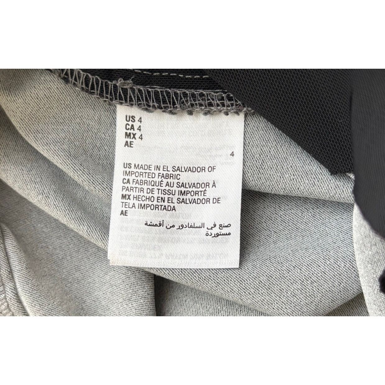 Alfani Alfani Gray Ankle Pants Women’s Size 4 Pull On Size 27" / US 4 / IT 40 - 7 Thumbnail