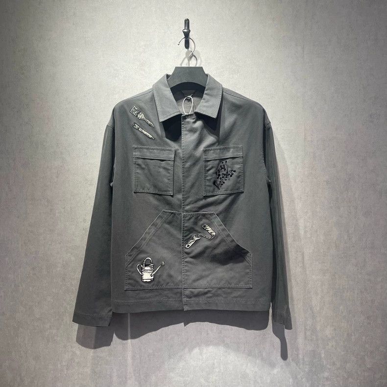 Louis Vuitton Louis Vuitton Tool Embroidered Work Jacket Size US S / EU 44-46 / 1 - 1 Thumbnail