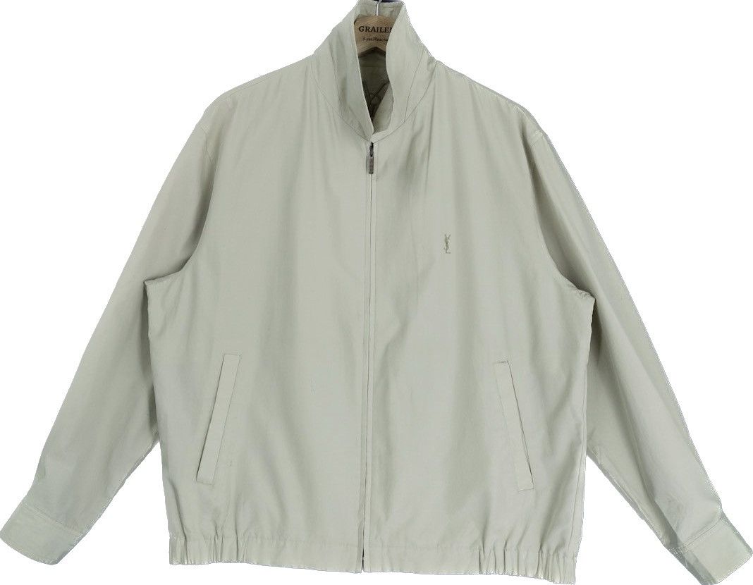 Saint Laurent Paris VINTAGE YSL SMALL LOGO LIGHT JACKET Size US M / EU 48-50 / 2 - 1 Thumbnail