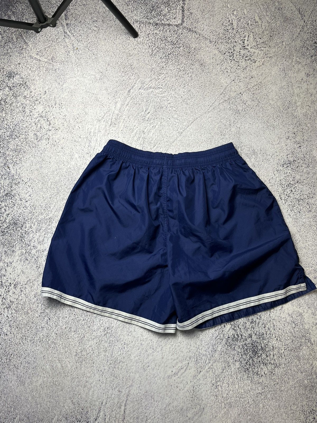Nike Vintage Blue Nylon Shorts Nike Streetwear size XL Size US 36 / EU 52 - 10 Thumbnail