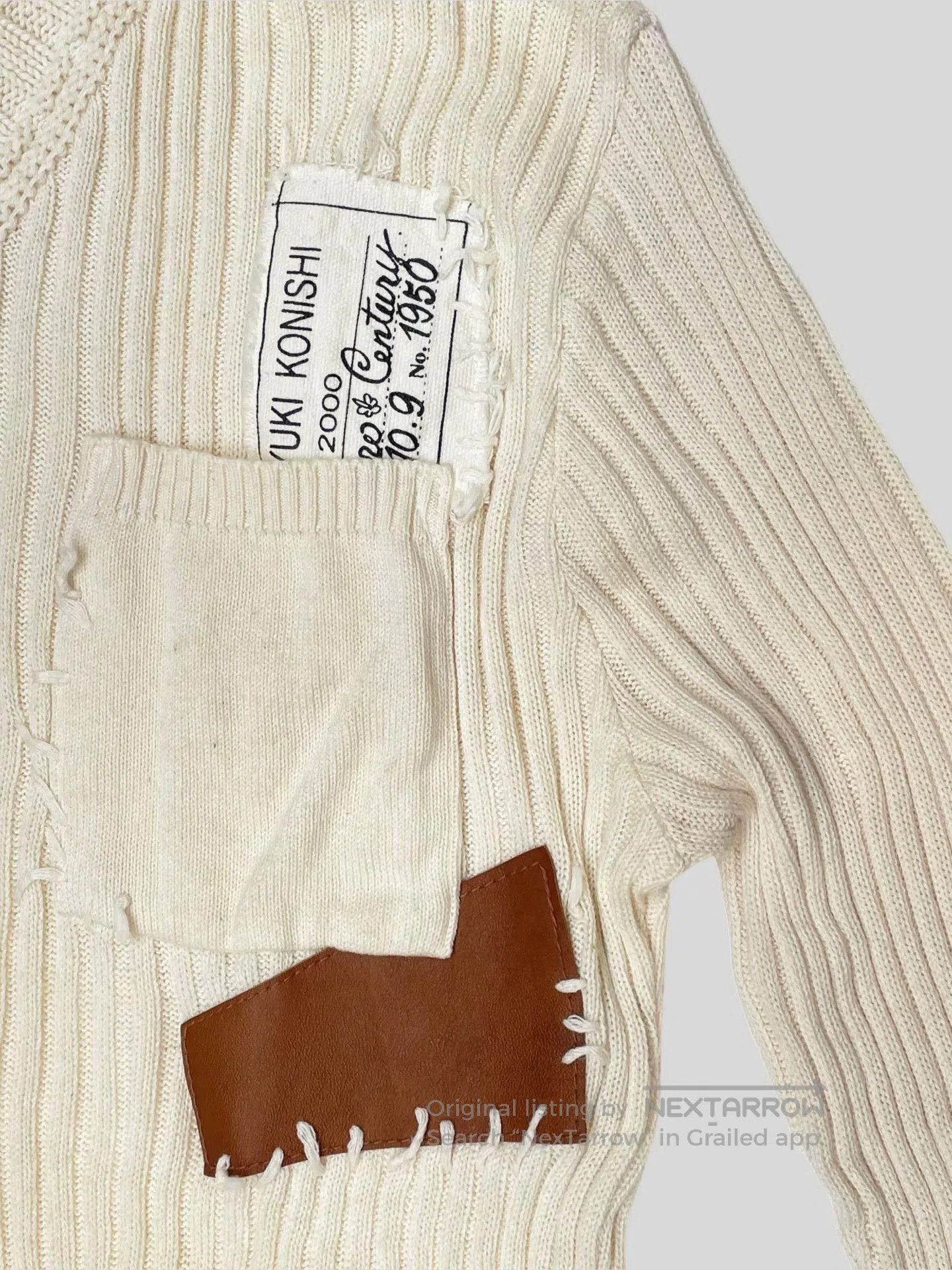 Yoshiyuki Konishi Yoshiyuki Konishi Patchwork Knit Sweater. Size US M / EU 48-50 / 2 - 4 Thumbnail