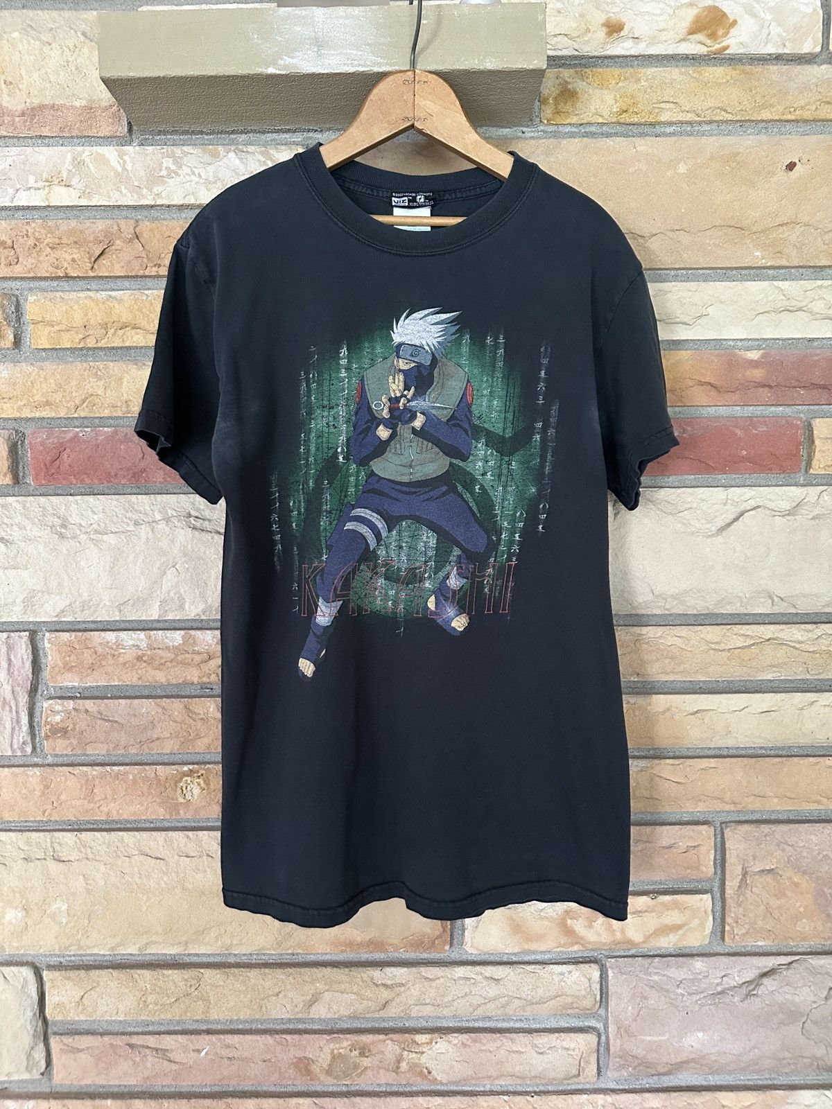 Japanese Brand × Vintage 2002 Kakashi Hatake Naruto Graphic Anime Tee Size US S / EU 44-46 / 1 - 1 Thumbnail