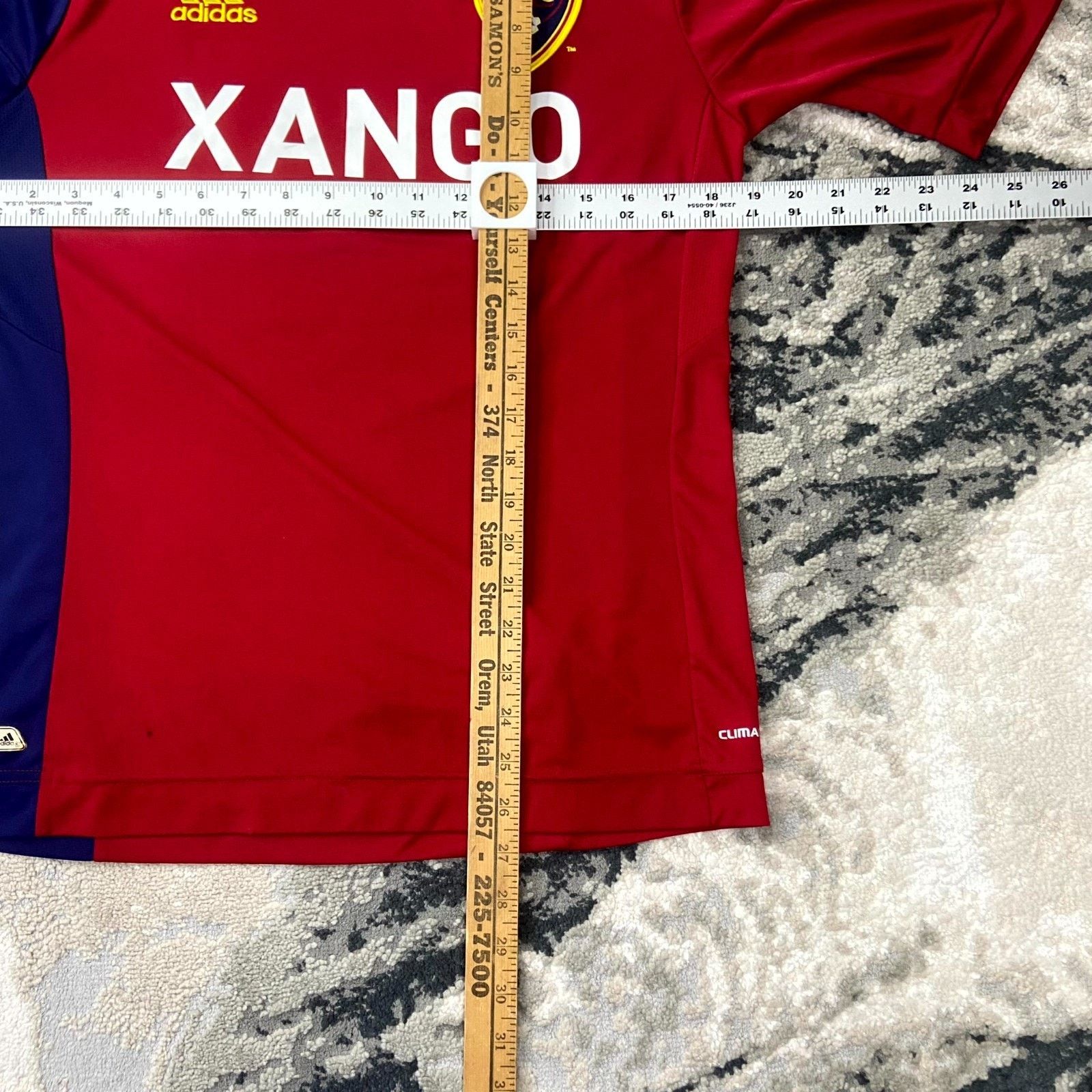 Adidas Adidas Jersey Real Salt Lake Sz S Y2K MLS Soccer Club Hawkin Size US S / EU 44-46 / 1 - 9 Thumbnail