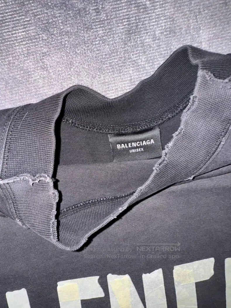 Balenciaga Balenciaga Tape 3B Two-In-One Spliced Washed Destroyed Sho Size US S / EU 44-46 / 1 - 3 Thumbnail