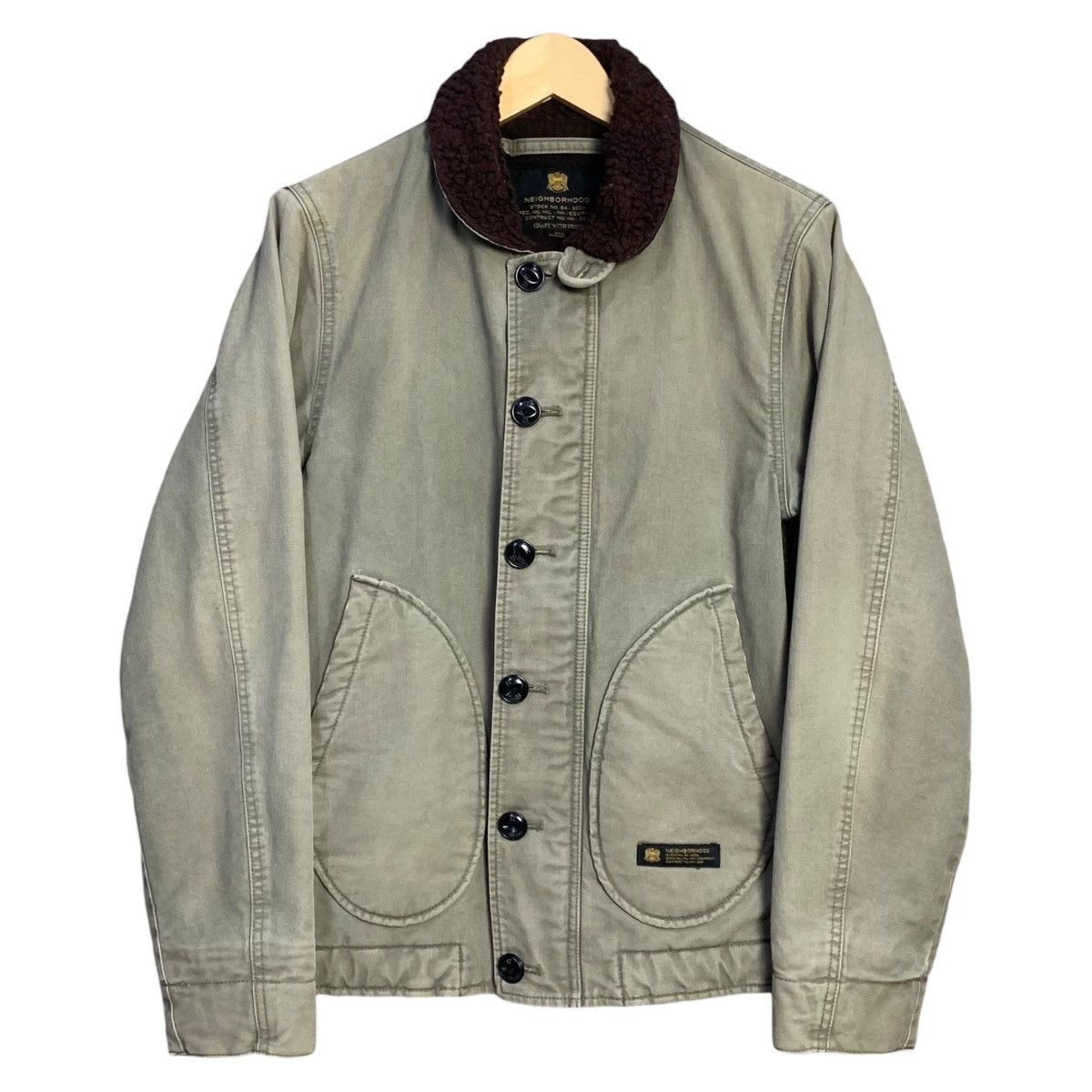 25AW NEIGHBORHOOD / N-1 DECK JACKET . L Attention on Deck: The