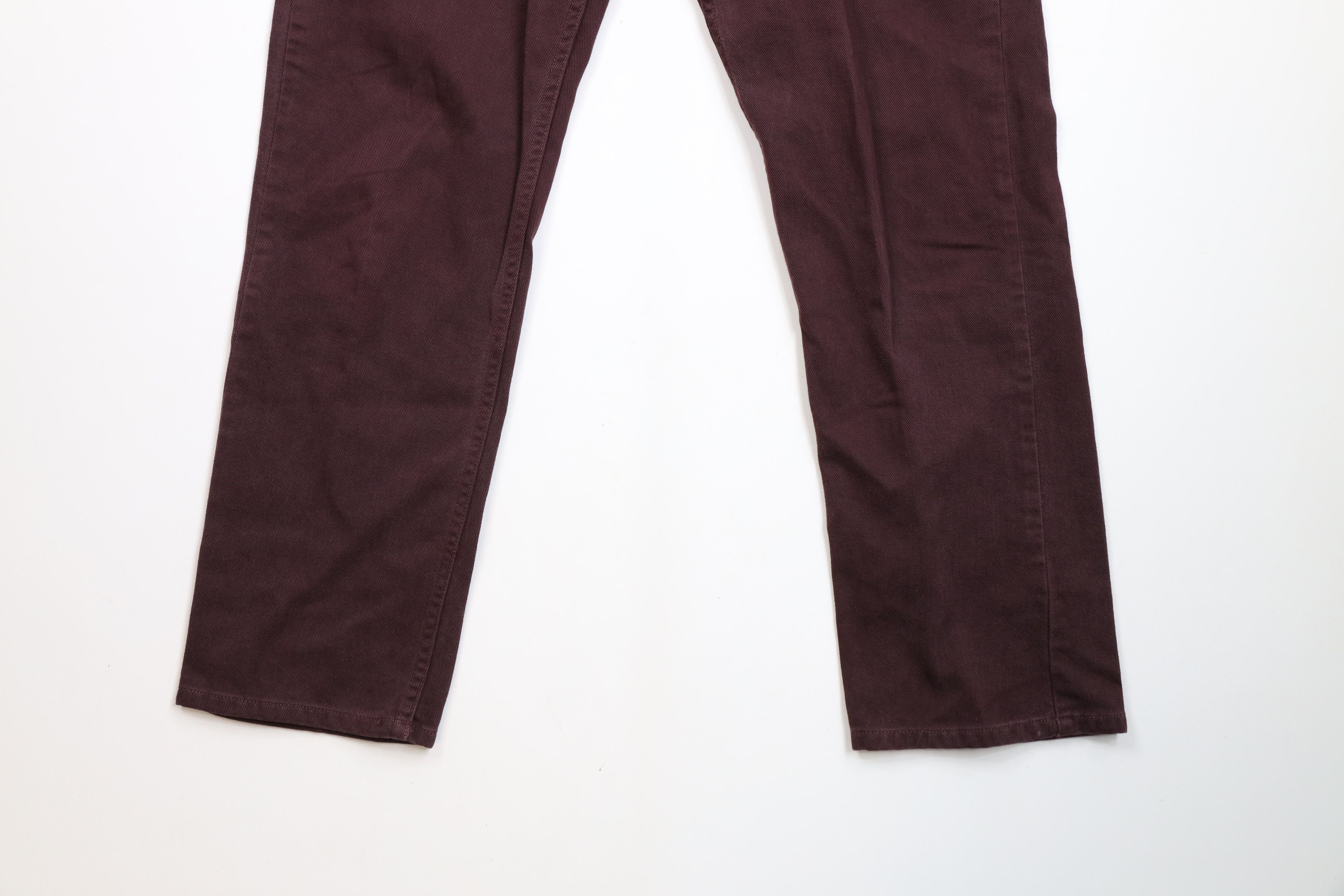 Ralph Lauren × Vintage Vintage 90s Ralph Lauren Relaxed Straight Leg Jeans Purple Size 32" / US 10 / IT 46 - 4 Thumbnail