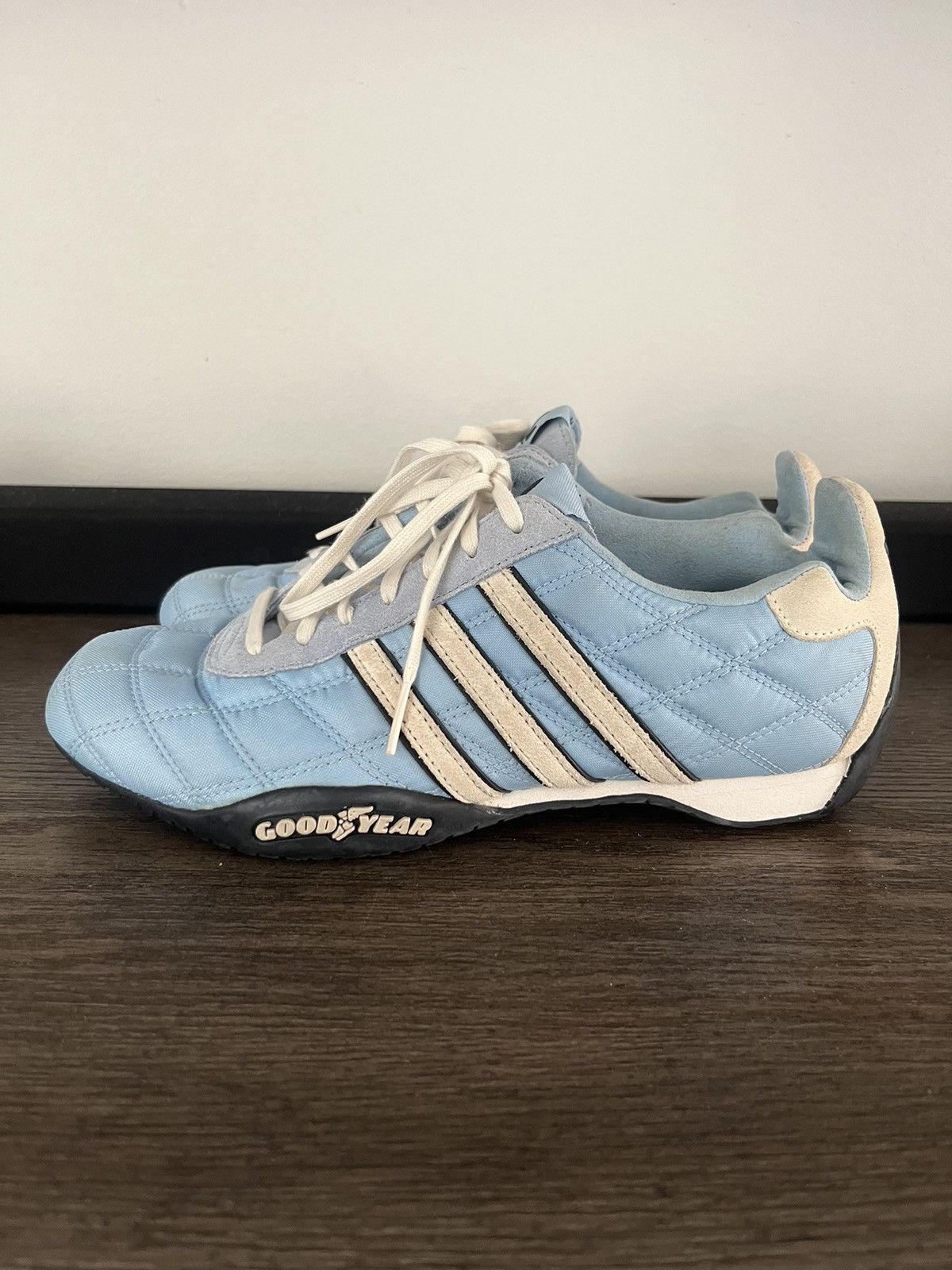 Adidas × Vintage Vintage Adidas Tuscany Baby Blue Size US 7.5 / IT 37.5 - 1 Thumbnail