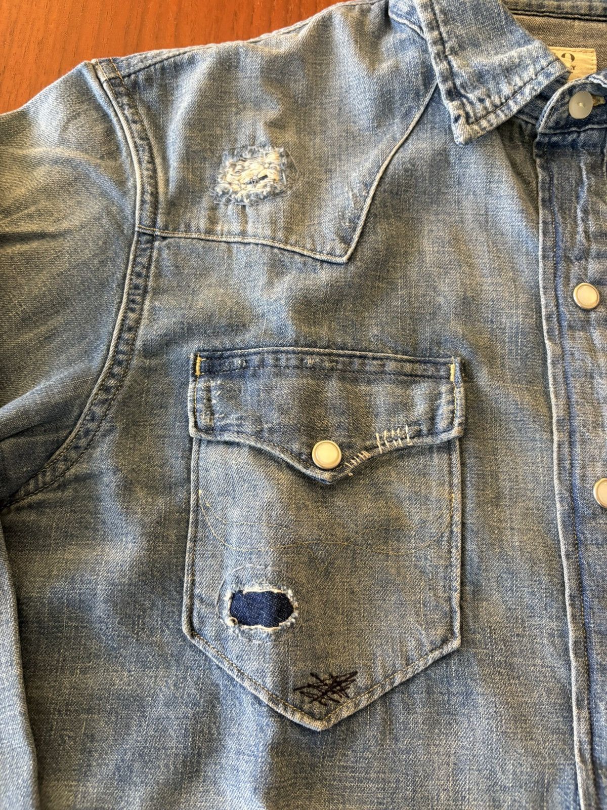 Polo Ralph Lauren POLO RALPH LAUREN WESTERN shirt small Size US S / EU 44-46 / 1 - 4 Thumbnail