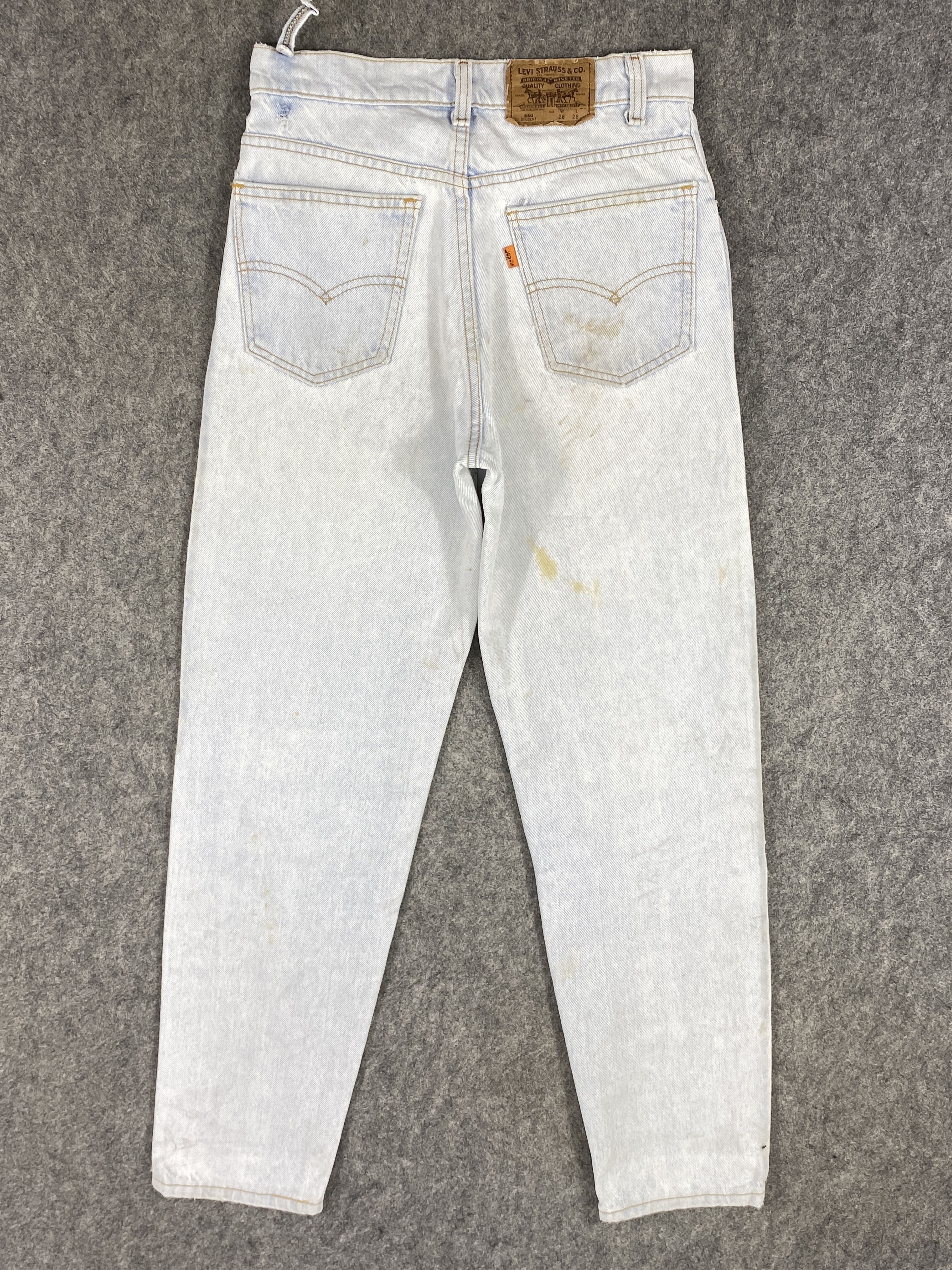 Levi's 90's Light Wash Vintage Levi's 550 USA Orange Tab -JN1889 Size US 28 / EU 44 - 2 Thumbnail