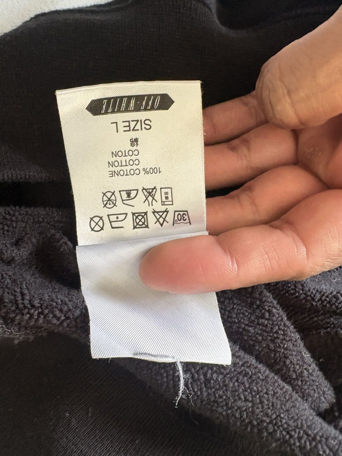 Off-White Triple Black Offwhite Longsleeve Tee Size US L / EU 52-54 / 3 - 4 Thumbnail