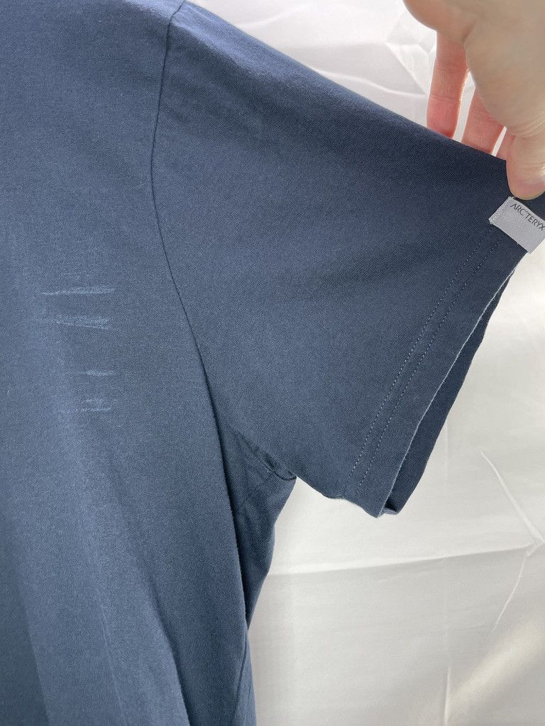 Arc'teryx ARCTERYX Geo Sport Climbing Blue Cotton T-Shirt Tee Size US XL / EU 56 / 4 - 4 Thumbnail