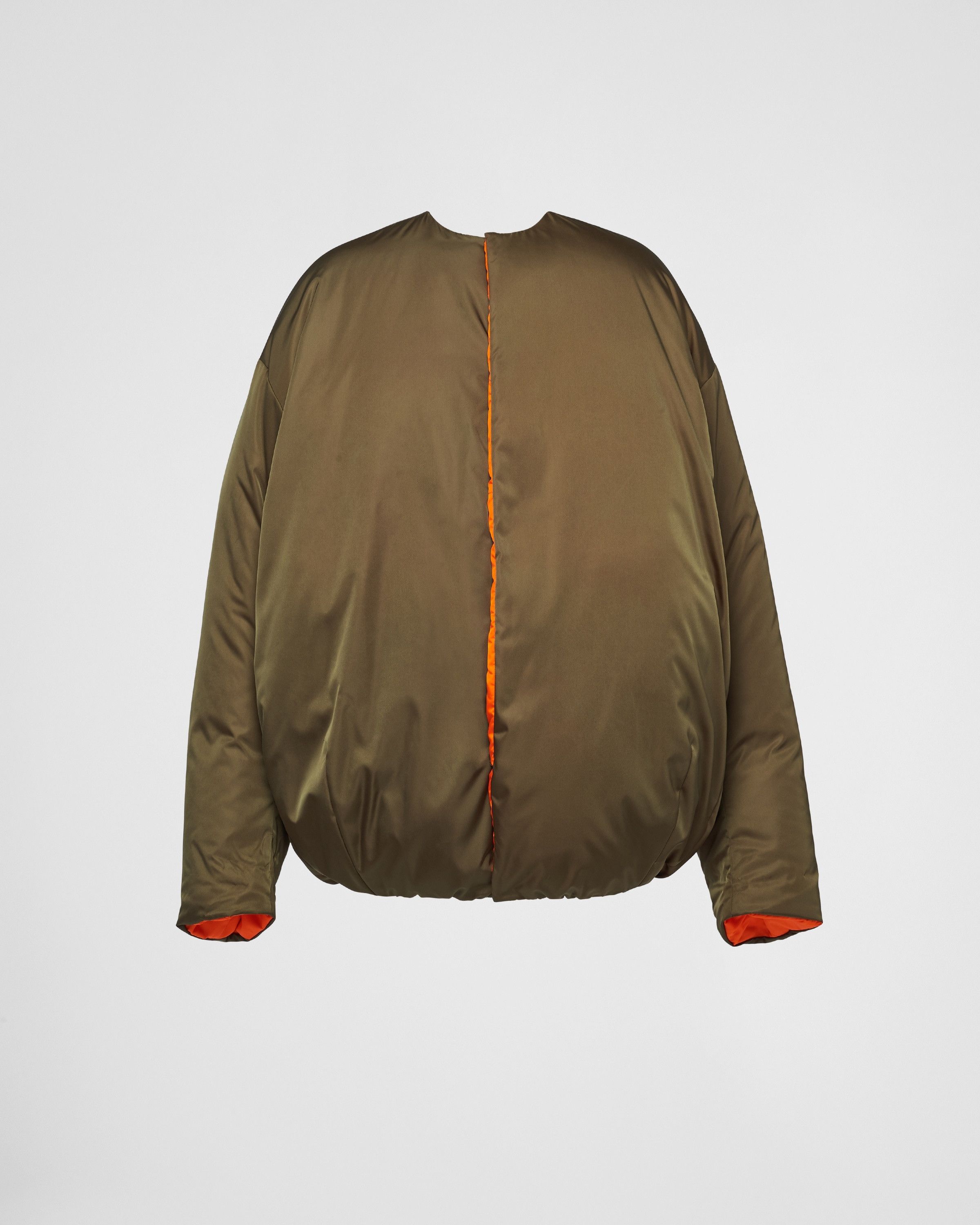 Prada o1mt1gz0225 Reversible Re-Nylon Down Jacket in Green Size US XL / EU 56 / 4 - 1 Thumbnail