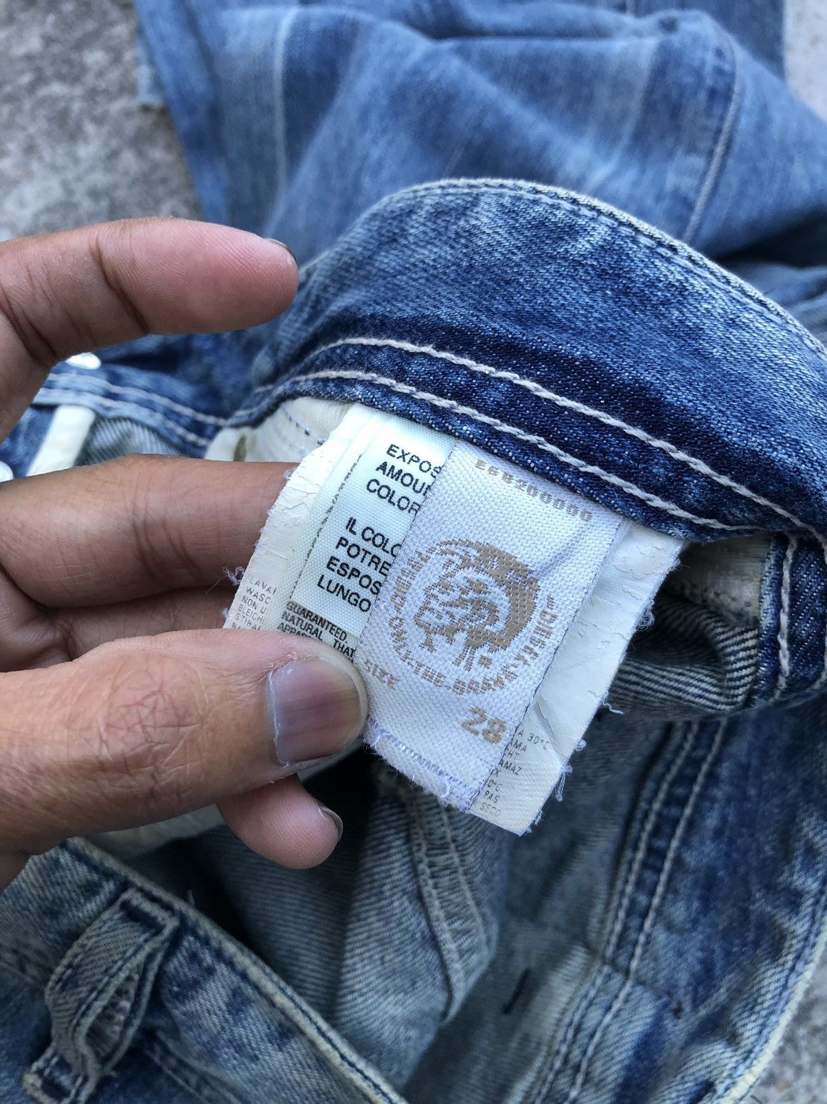 Diesel RECONSTRUCTED DIESEL FLAGIX SIX POCKET Size US 31 - 3 Thumbnail