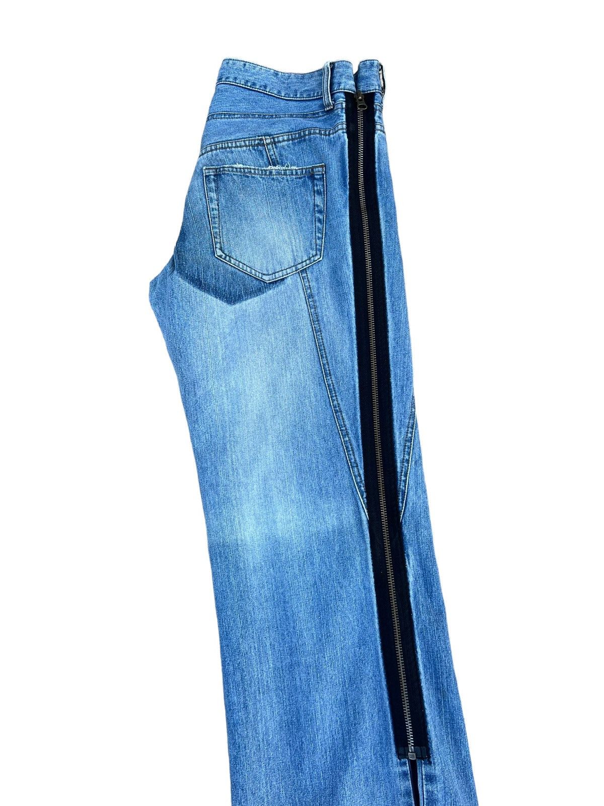 PPFM Vintage PPFM Japan Faded Blue Bootcut Jeans Size US 32 / EU 48 - 20 Thumbnail