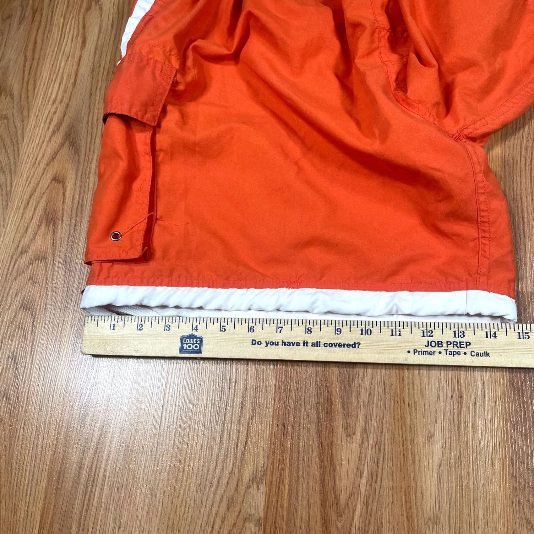 CO Pacific & Co Shorts Mens 2XL Orange Drawstring Swim Trunks Beach 100% Polyester) Size US 39 - 7 Thumbnail