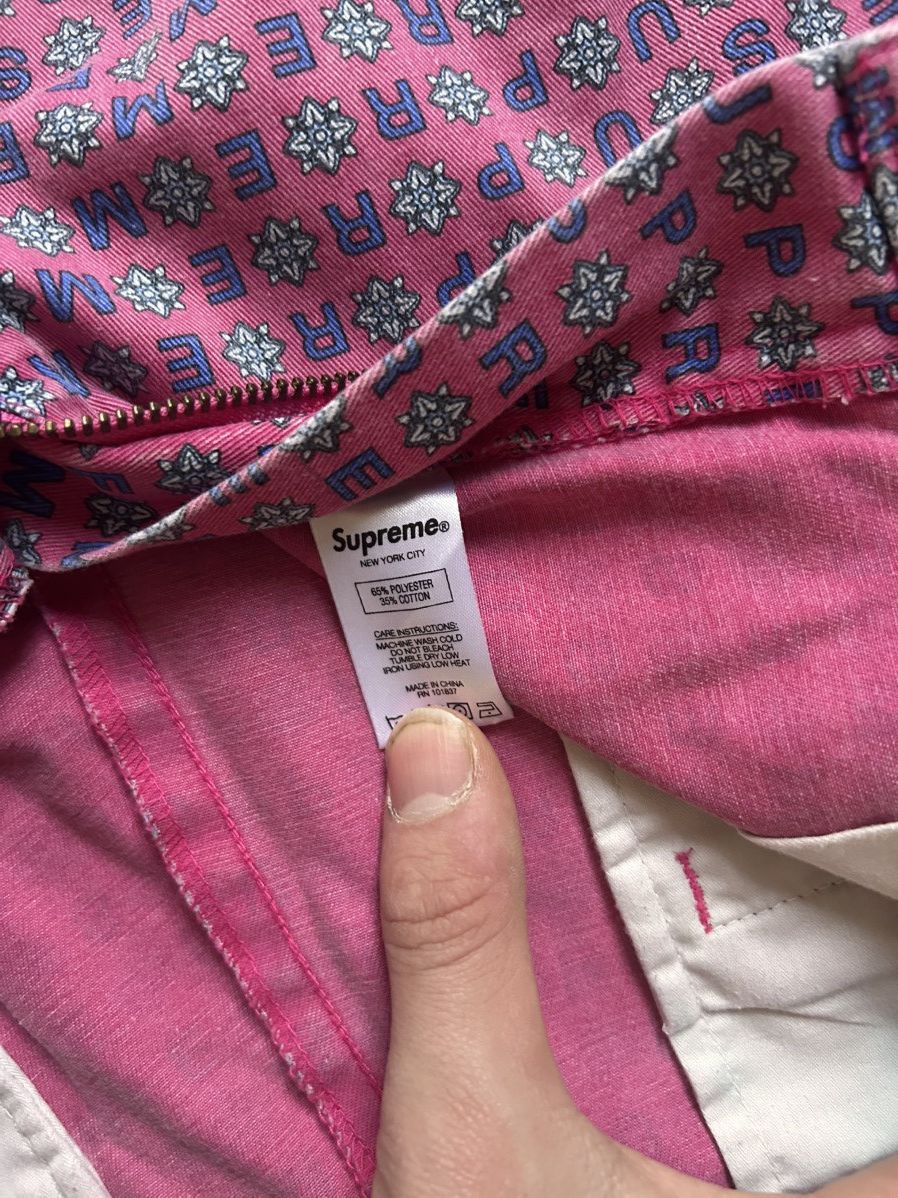 Supreme Pink supreme shorts Size US 32 / EU 48 - 5 Thumbnail