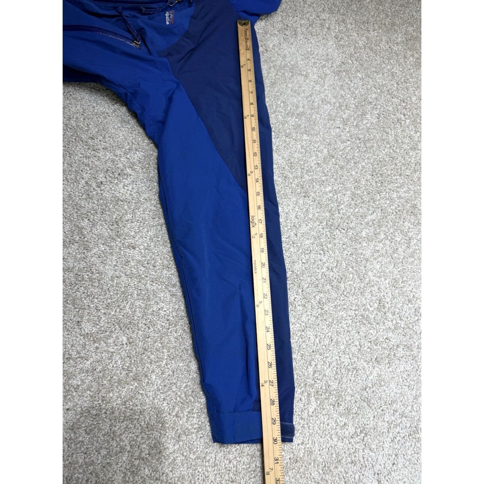 Patagonia VINTAGE Patagonia Jacket Mens Small Blue Stretch Speed Ascent Fleece Lined Ski Size US S / EU 44-46 / 1 - 8 Thumbnail