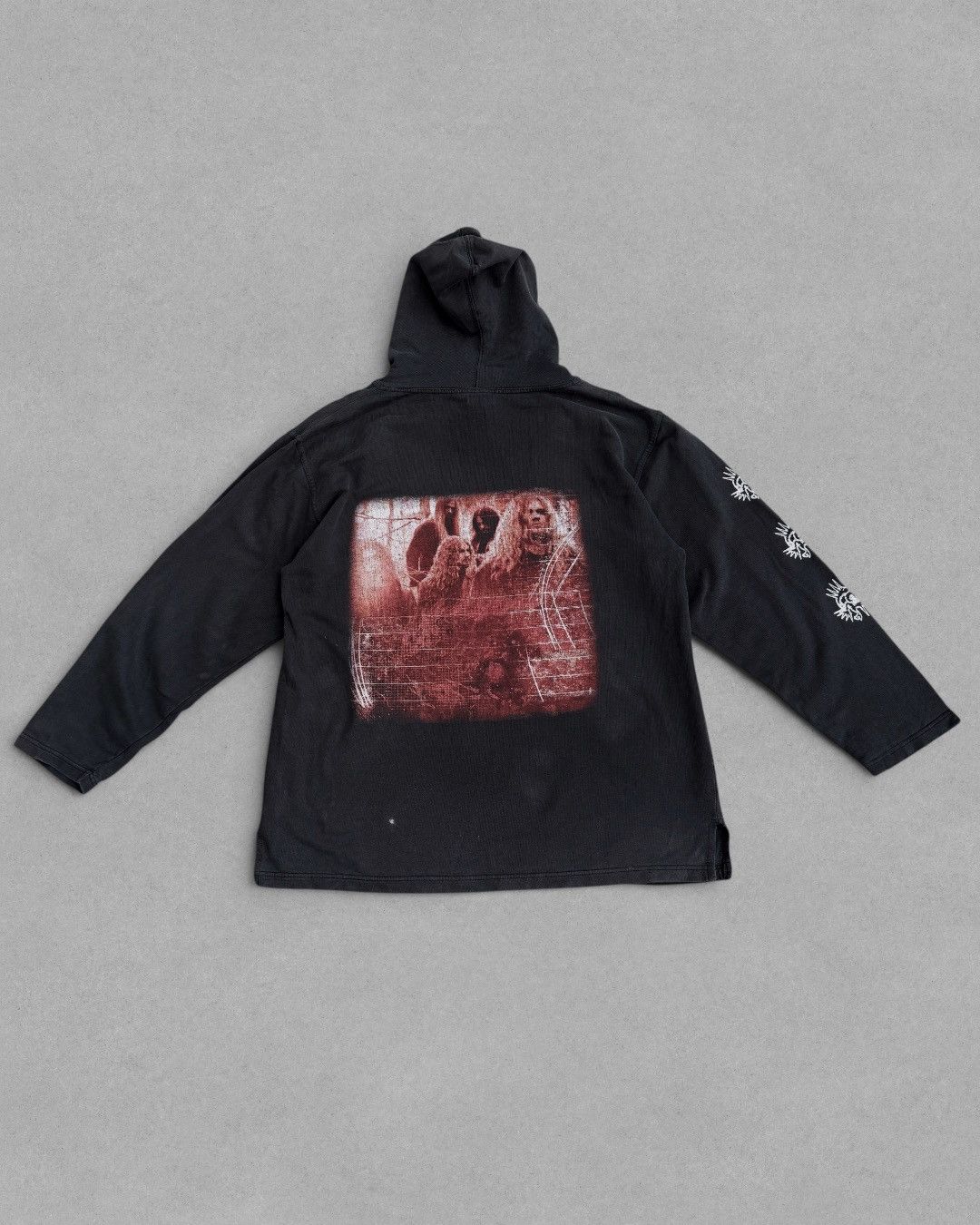 Band Tees 2000's BORKNAGAR Quintessence Black Metal Band Hoodie Size US XL / EU 56 / 4 - 2 Thumbnail