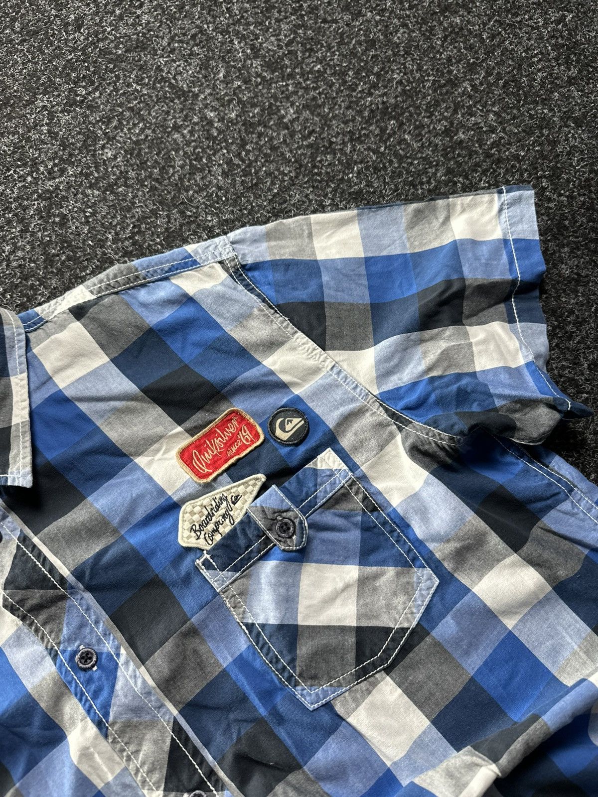 Quiksilver × Vintage 🚨Vintage Quiksilver Hawaii short sleeve button up surf shirt Size US XL / EU 56 / 4 - 4 Thumbnail