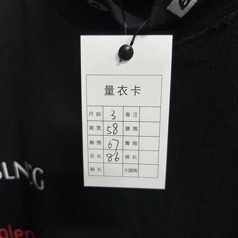 Balenciaga Balenciaga Balenciaga Black Racing Logo Short Sleeve Tee-2 Size US M / EU 48-50 / 2 - 4 Thumbnail