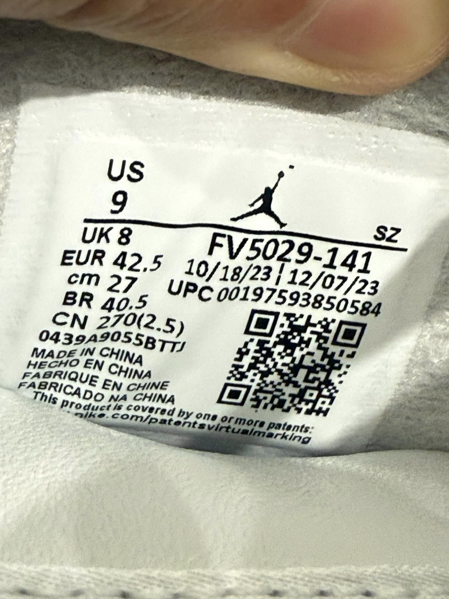 Jordan Brand Air Jordan 4 Millitary Blue 2024 US9 Size US 9 / EU 42 - 4 Thumbnail