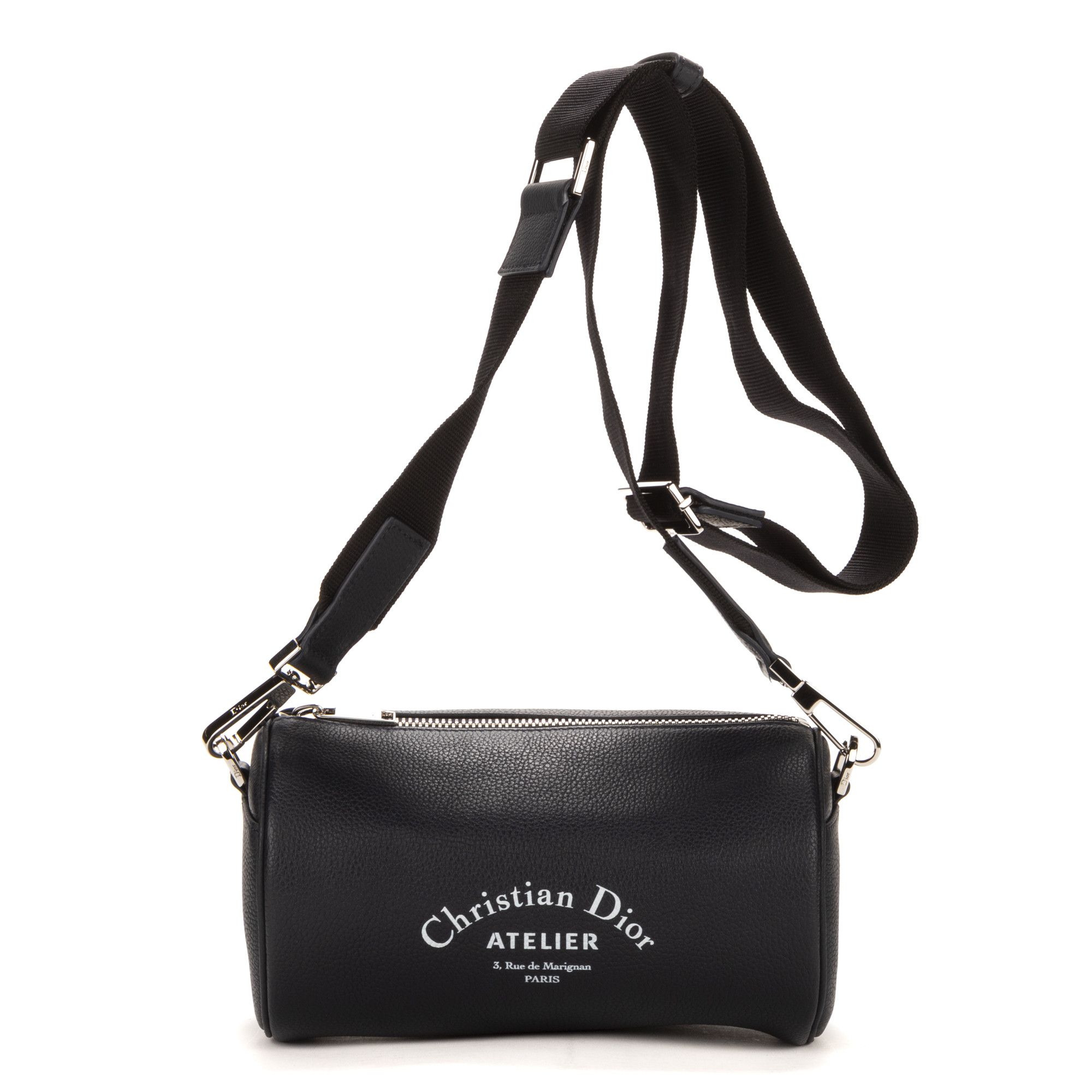 Dior Dior Atelier Roller Navy Blue Cowhide leather Silver AA Size ONE SIZE - 1 Thumbnail
