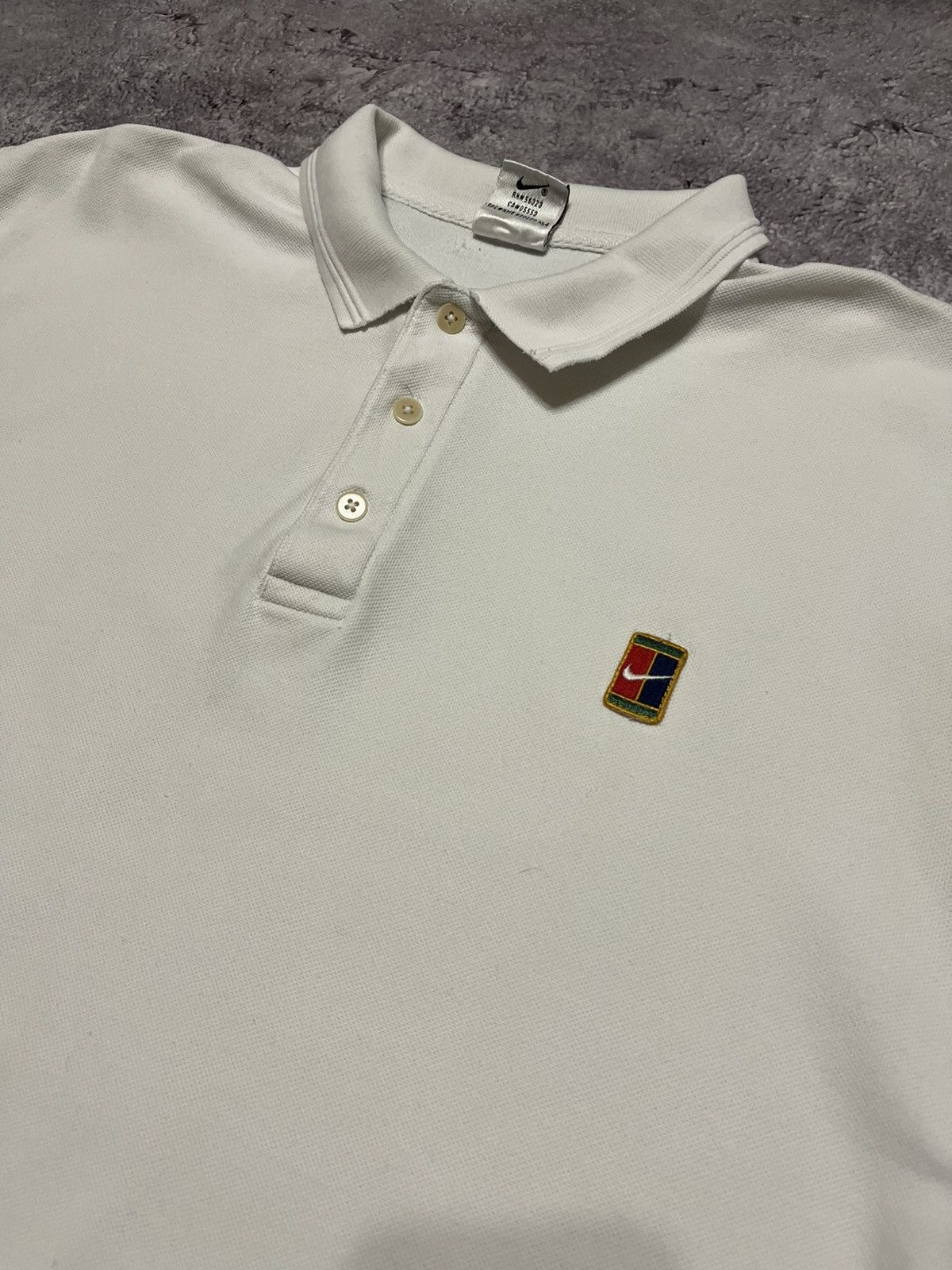 Nike Vintage Nike Court polo shirt Size US M / EU 48-50 / 2 - 2 Thumbnail