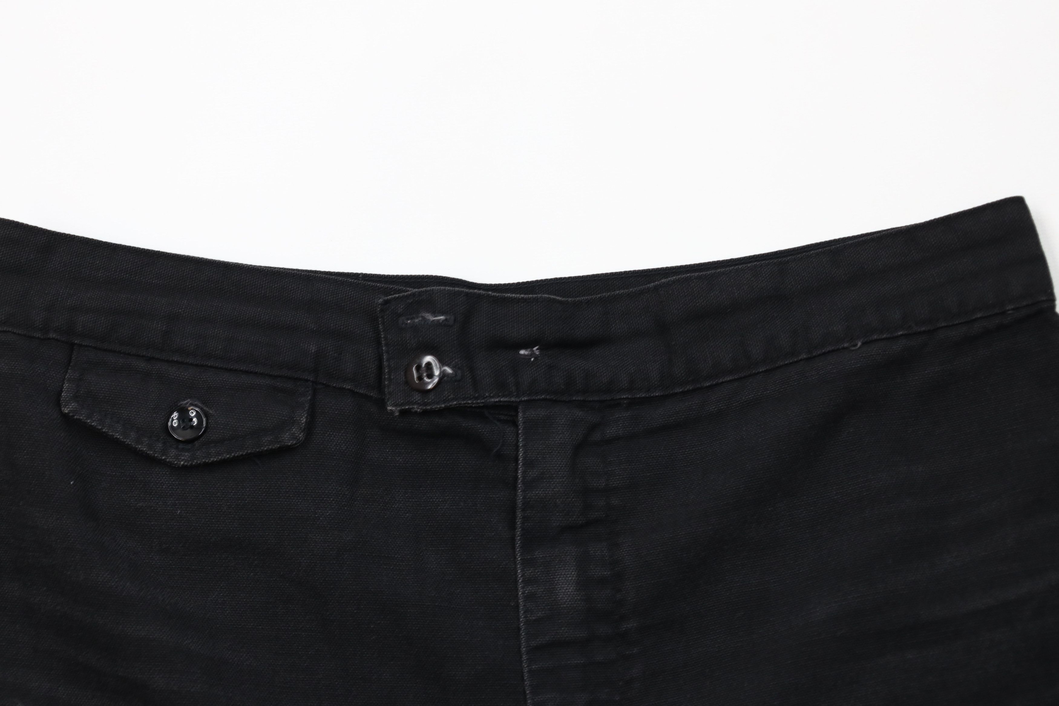 Vintage Vintage 50s Streetwear Seafarers Above Knee Shorts Black USA Size US 30 / EU 46 - 2 Thumbnail