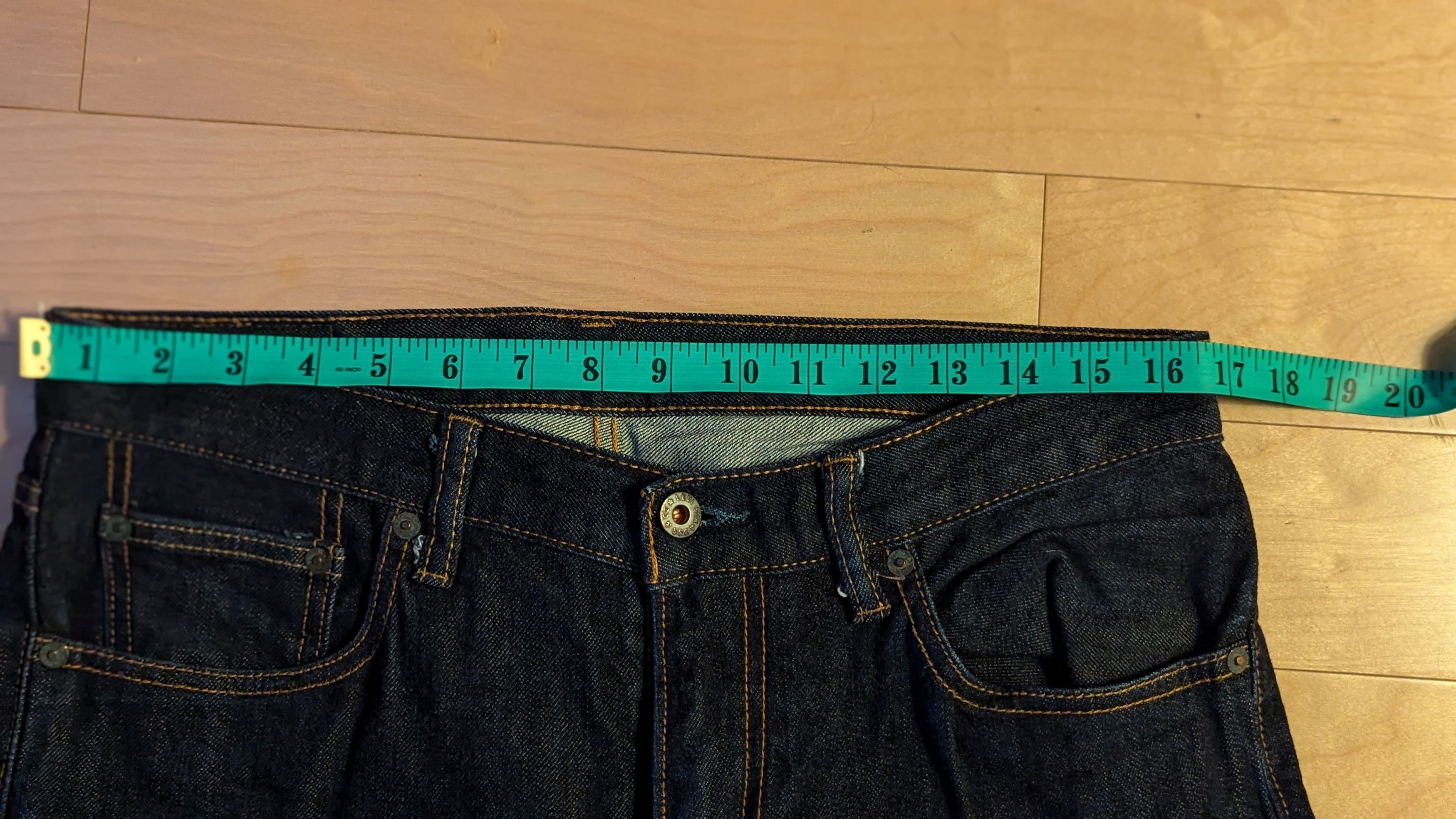 Levi's Rare Levi's Matchstick selvedge denim jeans Size US 33 - 5 Thumbnail