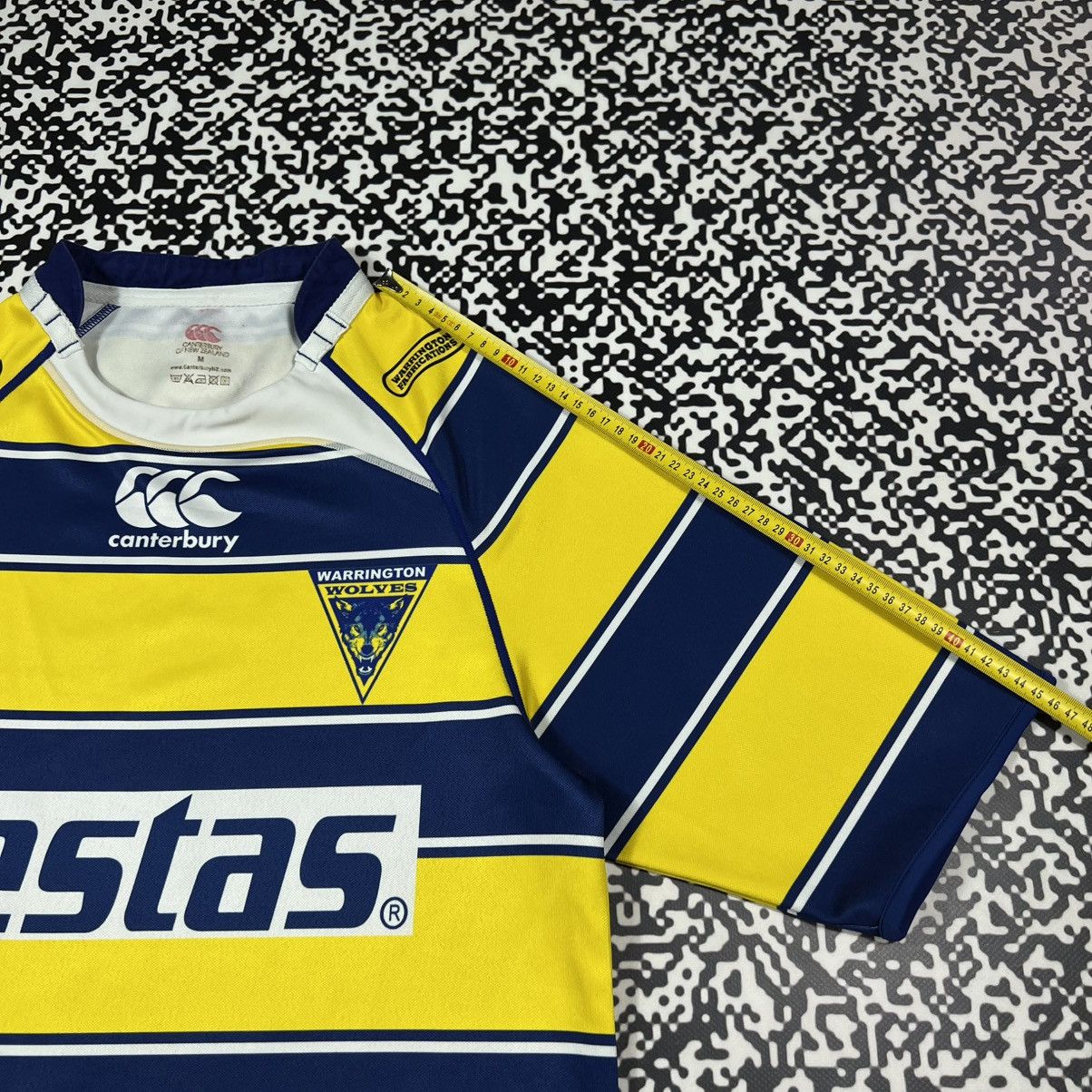 Canterbury of New Zealand Vintage Y2K Warrington Wolves Elliott Rugby Jersey Retro Size US M / EU 48-50 / 2 - 21 Thumbnail