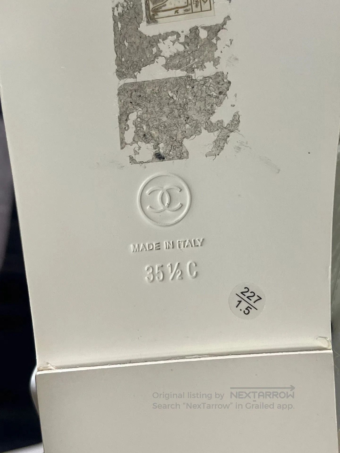 Chanel Chanel White Velcro Sandals. Size US 4.5 / IT 34.5 - 7 Thumbnail