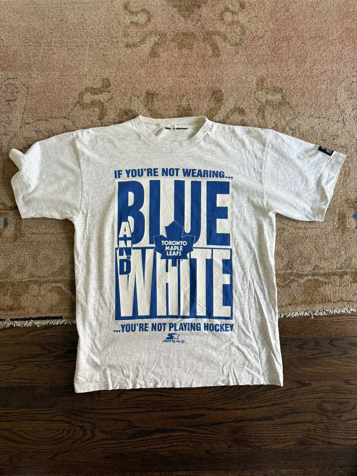 Starter Vintage Starter Toronto Maple Leafs Tee Size US L / EU 52-54 / 3 - 1 Thumbnail