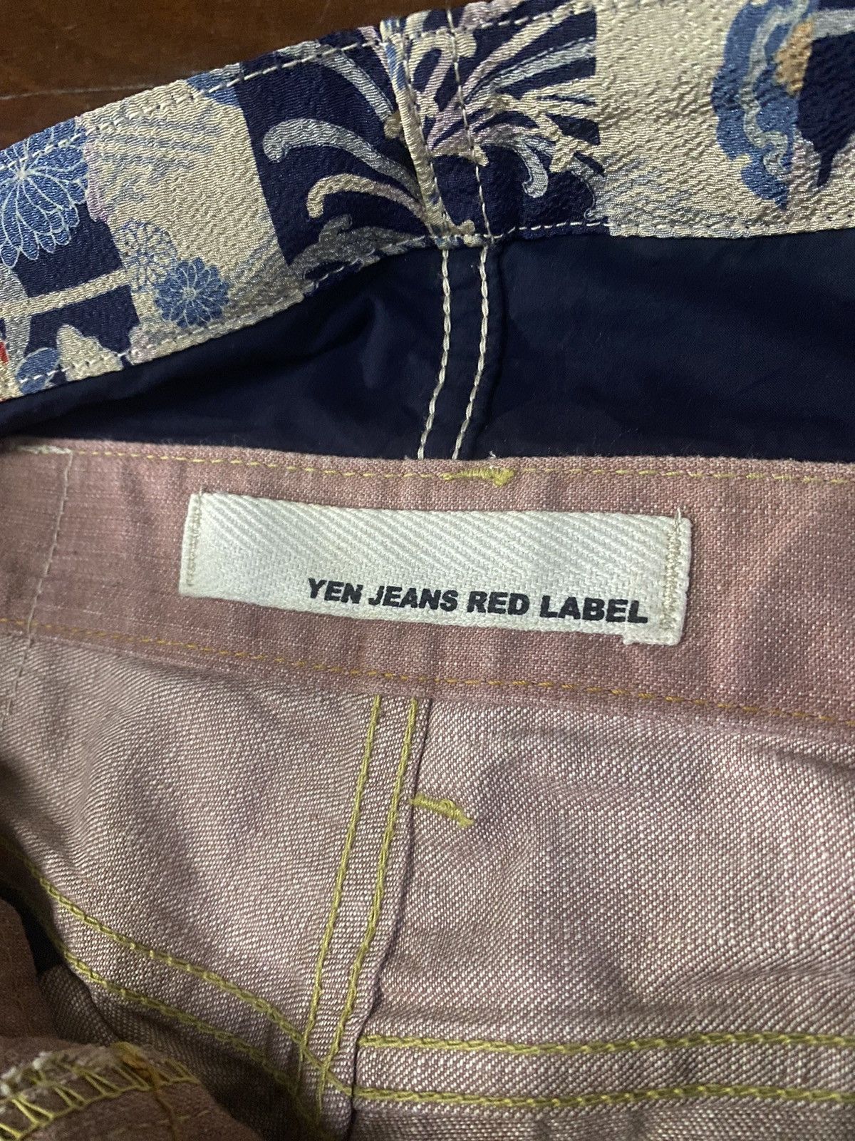 Le Grande Bleu (L.G.B.) rare yen japanese brand double waist boot cut sukajan b-1 Size US 32 / EU 48 - 20 Thumbnail