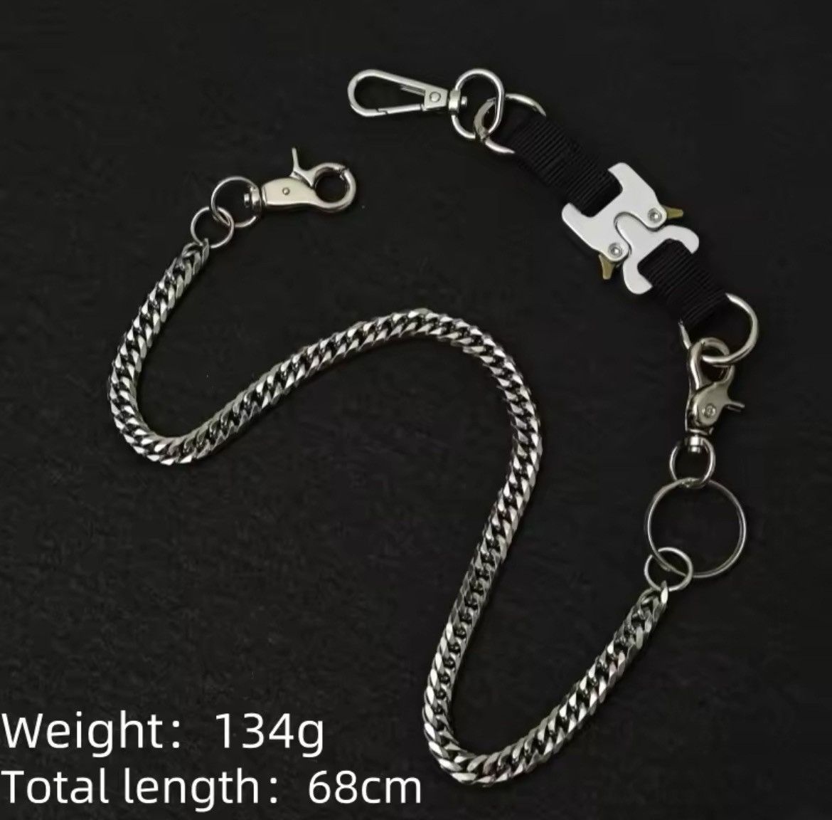 Other Multifunctional Cowhide Ieather Wallet Keychain Size ONE SIZE - 8 Thumbnail