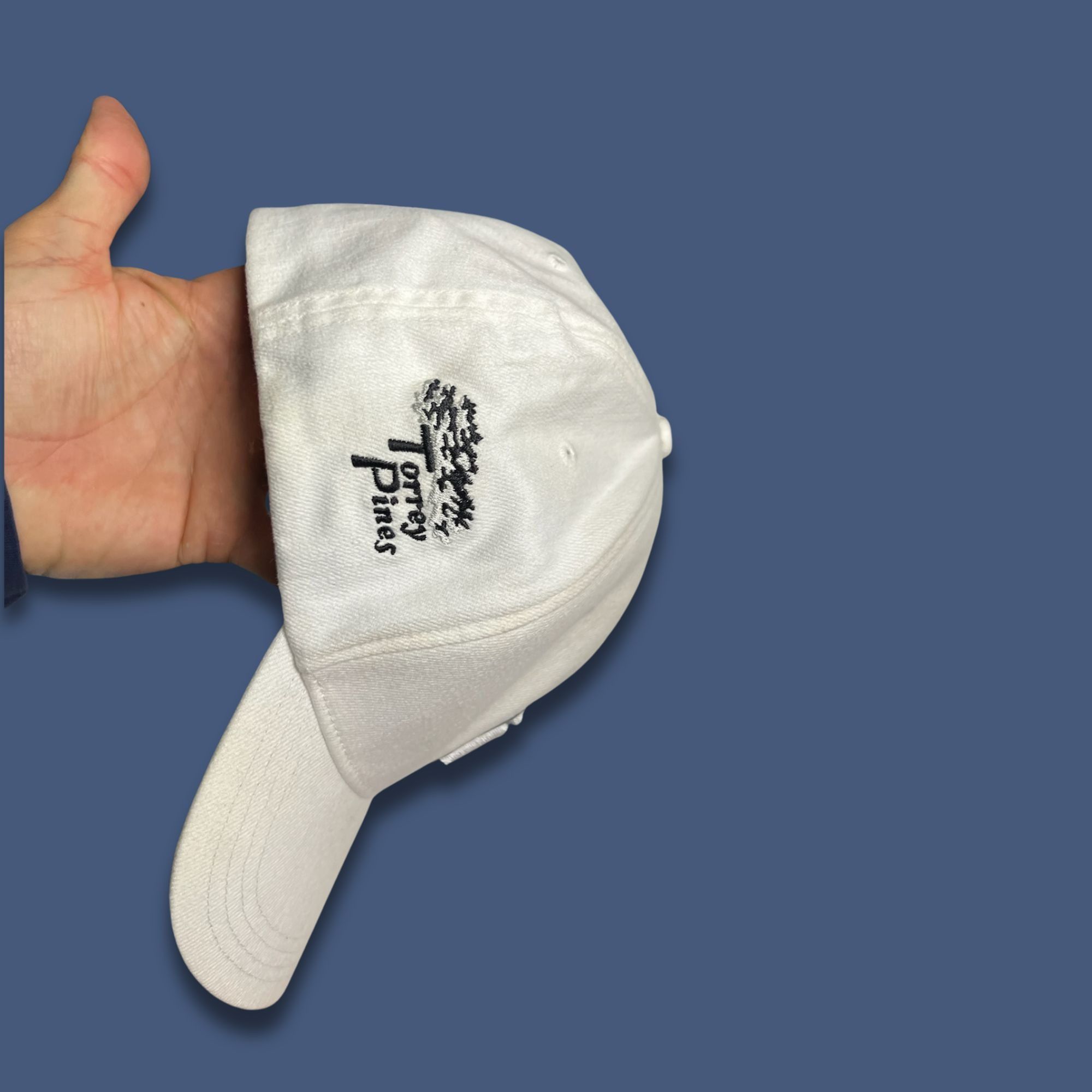 Nike Nike Tiger Woods Legacy91 Golf Hat L/XL White Adjustable Fit Size ONE SIZE - 3 Thumbnail