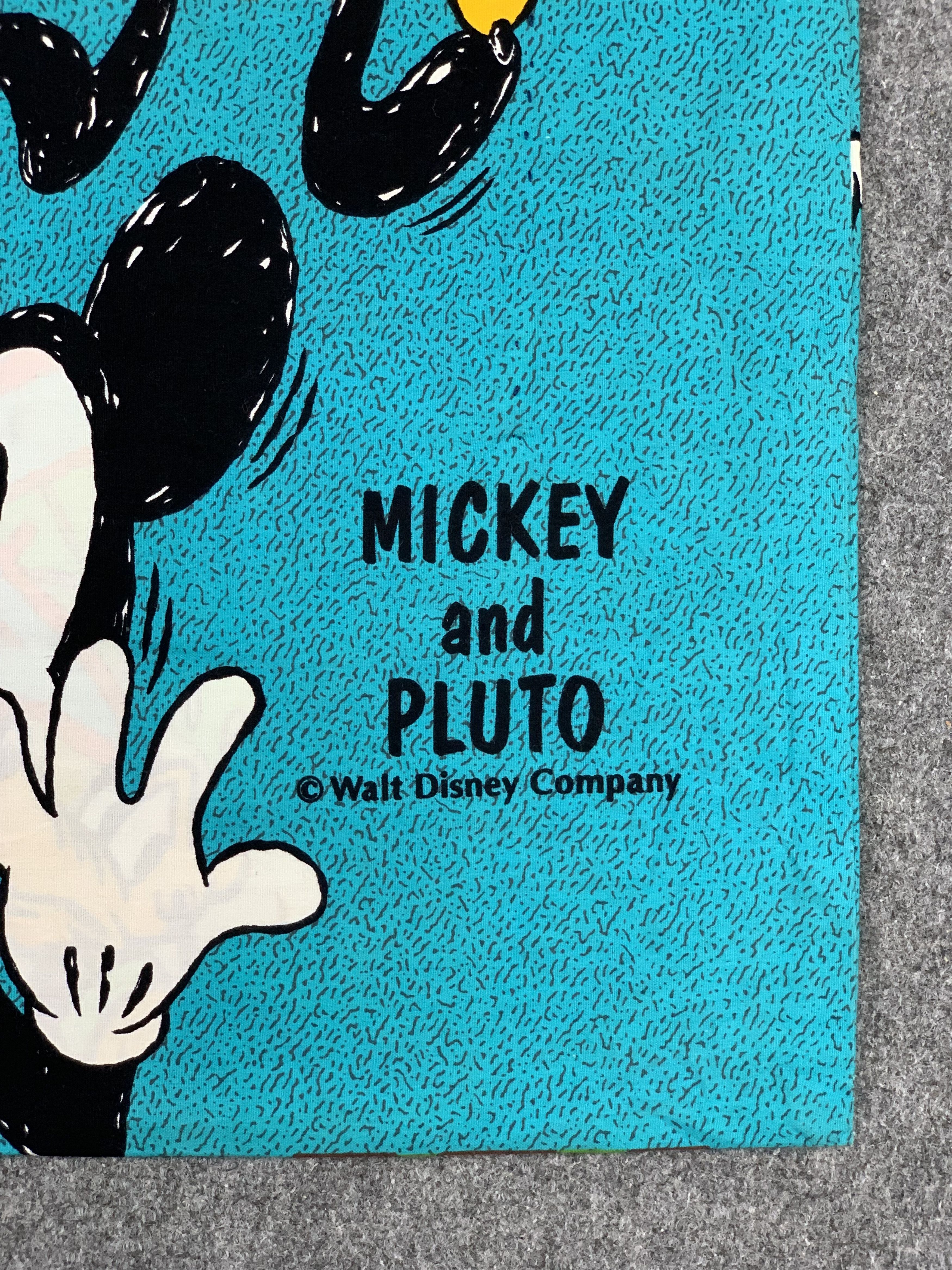 Disney Vintage Mickey Mouse And Pluto Full Print Bag BG0061 Size ONE SIZE - 8 Thumbnail