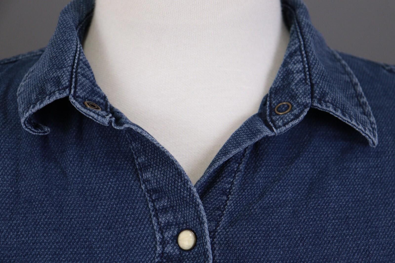 Allsaints All Saints Blue Denim Button Down Pockets Size EU 34 /US 2 Size S / US 4 / IT 40 - 5 Thumbnail