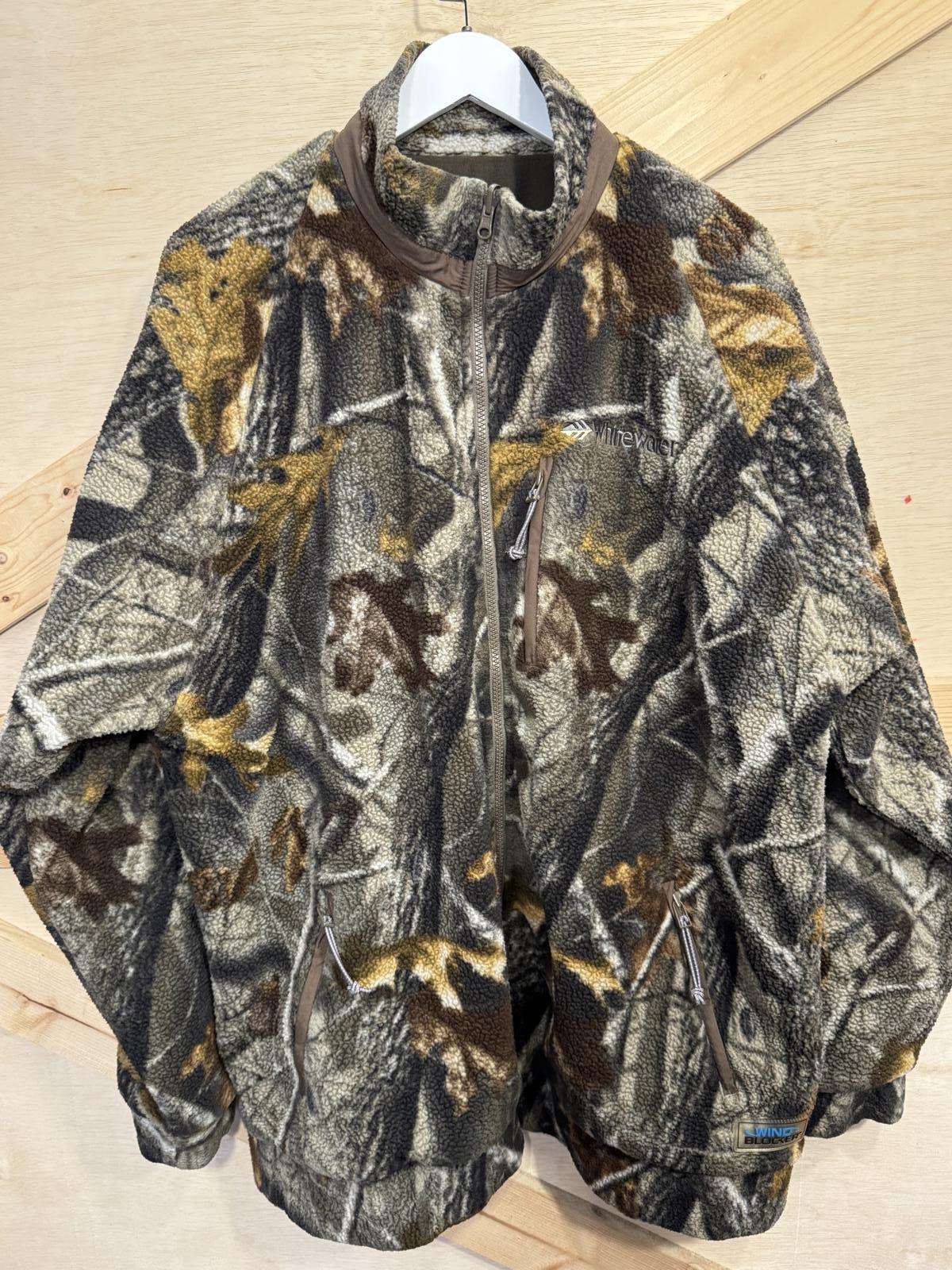 Designer Whitewater Scent Wind Blocker Fleece Camo Jacket Reversible Size US XL / EU 56 / 4 - 1 Thumbnail