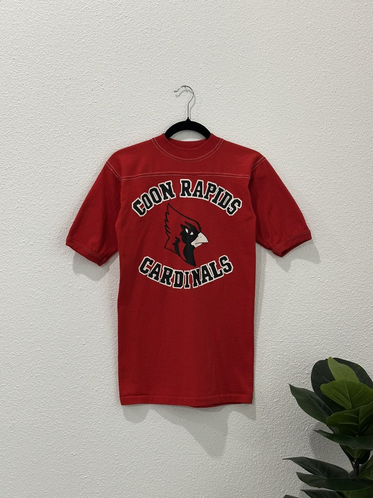 Vintage Vintage 70s Stedman Sport T Coon Rapids Cardinals Size Small Size US S / EU 44-46 / 1 - 1 Thumbnail