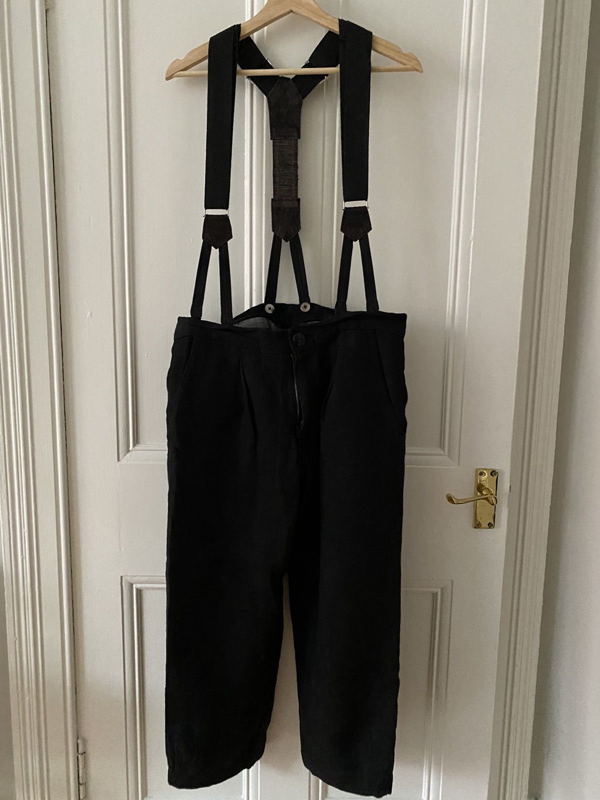 GEOFFREY B. SMALL／HBP03 suspenders pants - スラックス