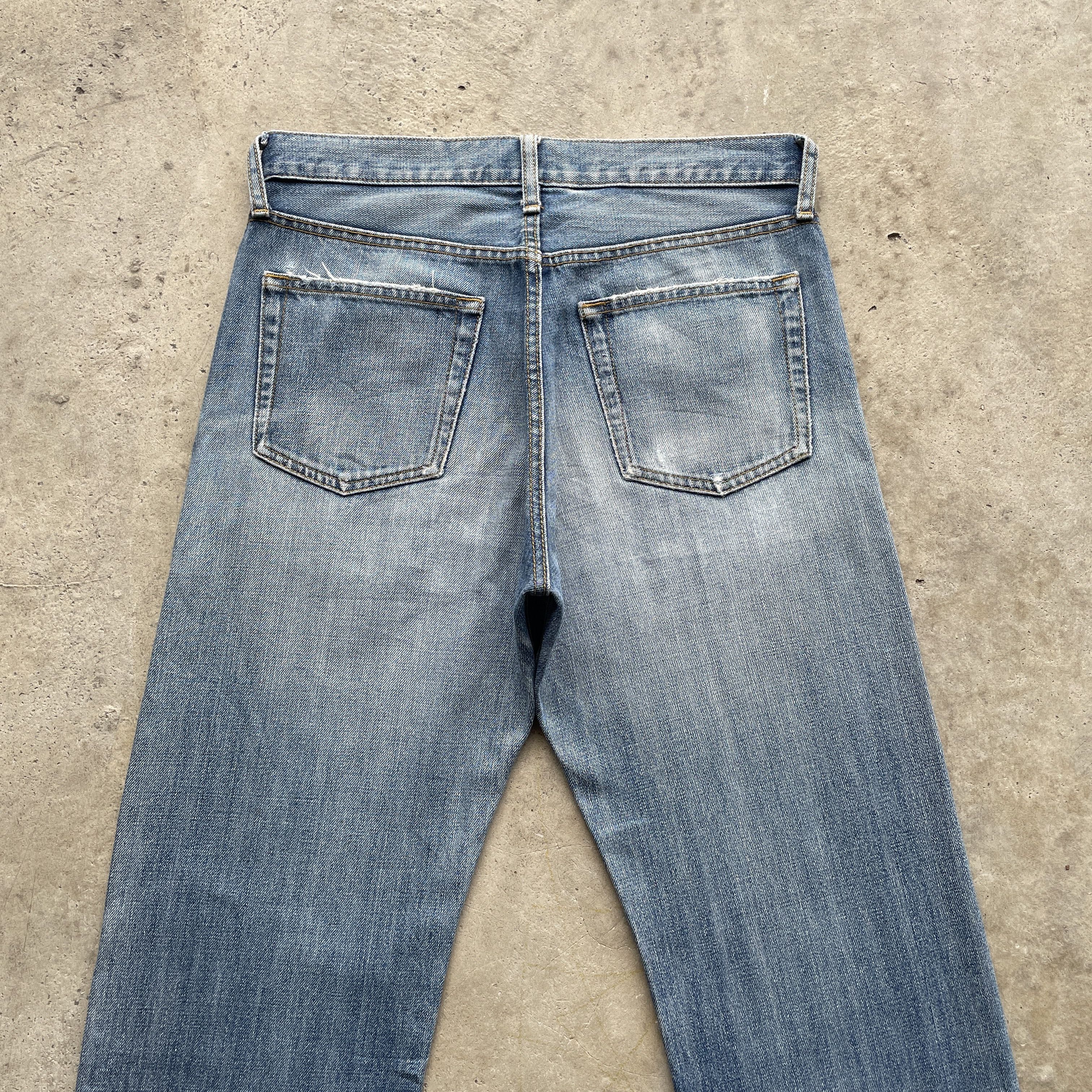 Japanese Brand × Vintage Vintage Japanese Jeans Faded Distressed Denim Pants W31x29.5 Size US 31 - 8 Thumbnail