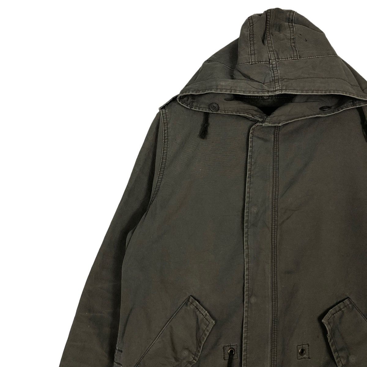 Alpha Industries 🔥VINTAGE PARKA JACKET ALPHA INDUSTRIES MINK FUR BLANKET USA Size US M / EU 48-50 / 2 - 7 Thumbnail