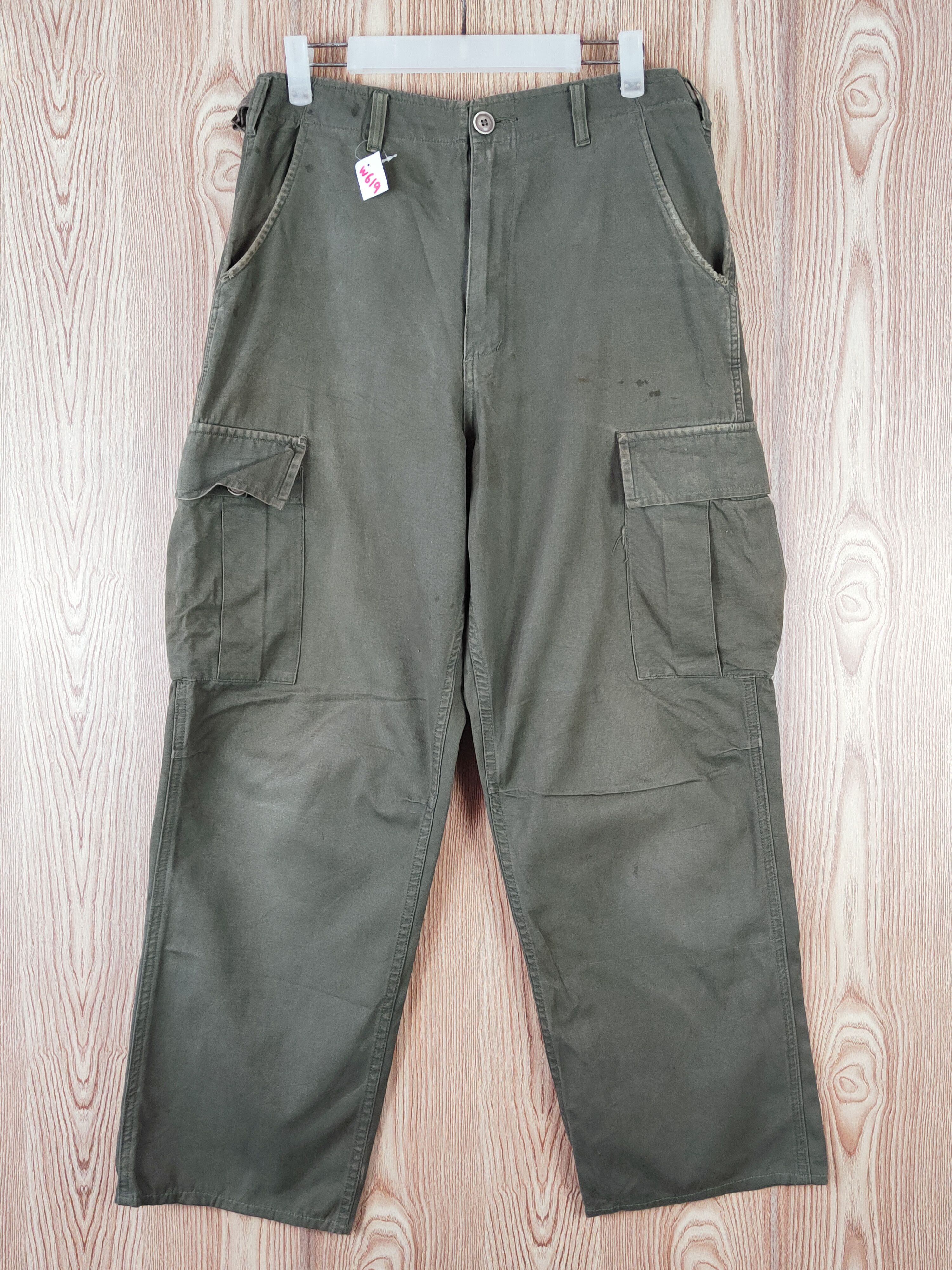Japanese Brand military vintage Green Tactical Cargo Pants #W619 Size US 30 / EU 46 - 1 Thumbnail